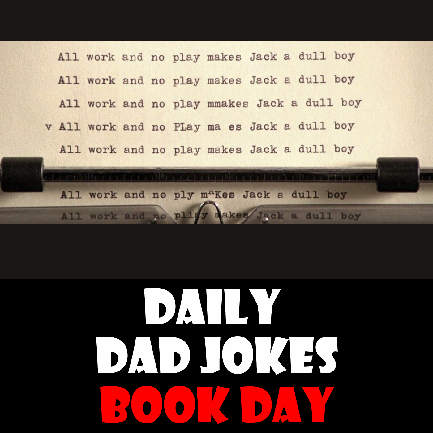 National Book Day! An audio book of dad jokes! 02 March 2024