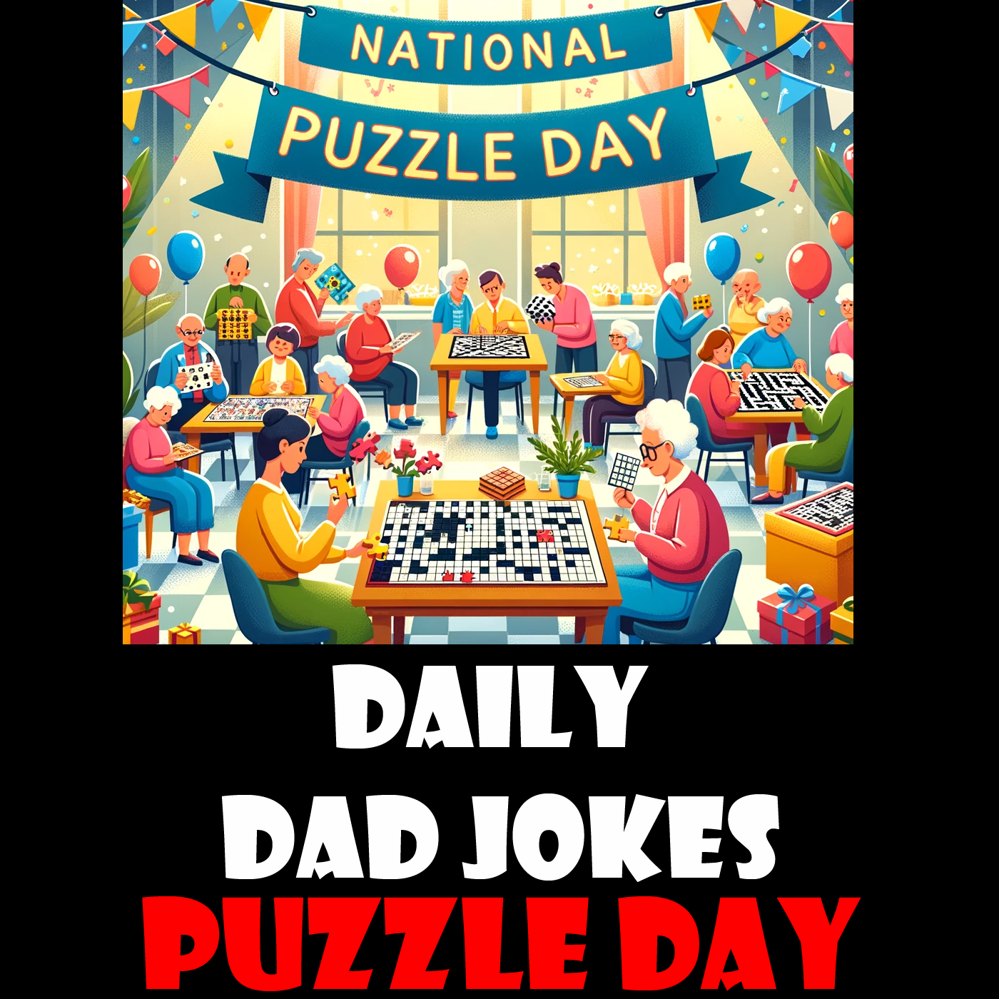 National Puzzle Day! Listen to these puzzling Dad Jokes! 29 January 2024