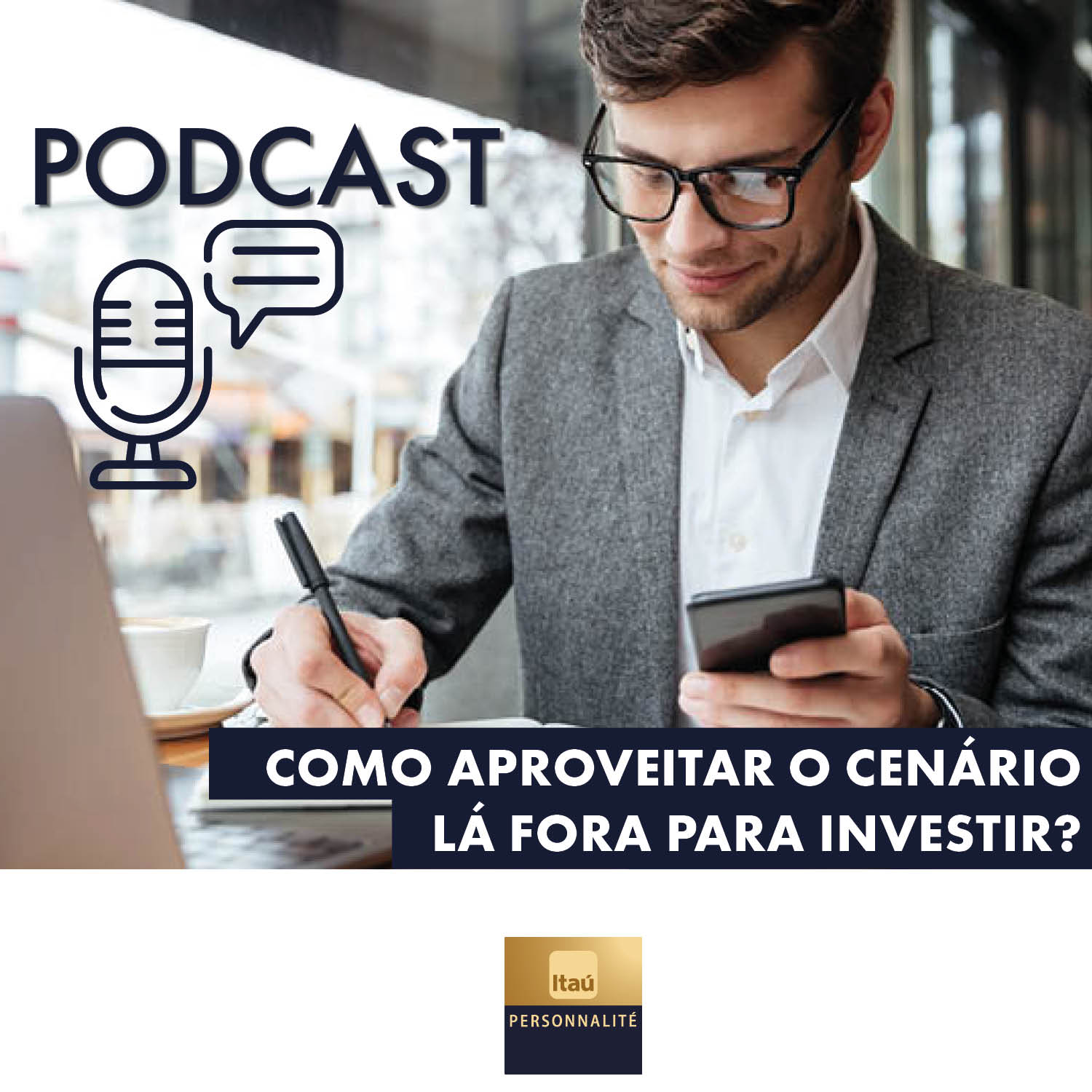 Conteúdo patrocinado: Como aproveitar o cenário lá fora para investir?