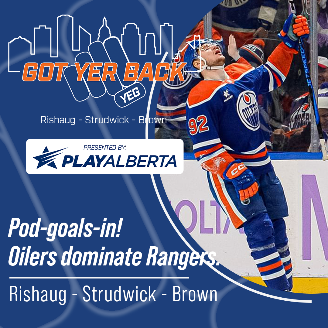 Pod-goals-in! Oilers dominate Rangers.