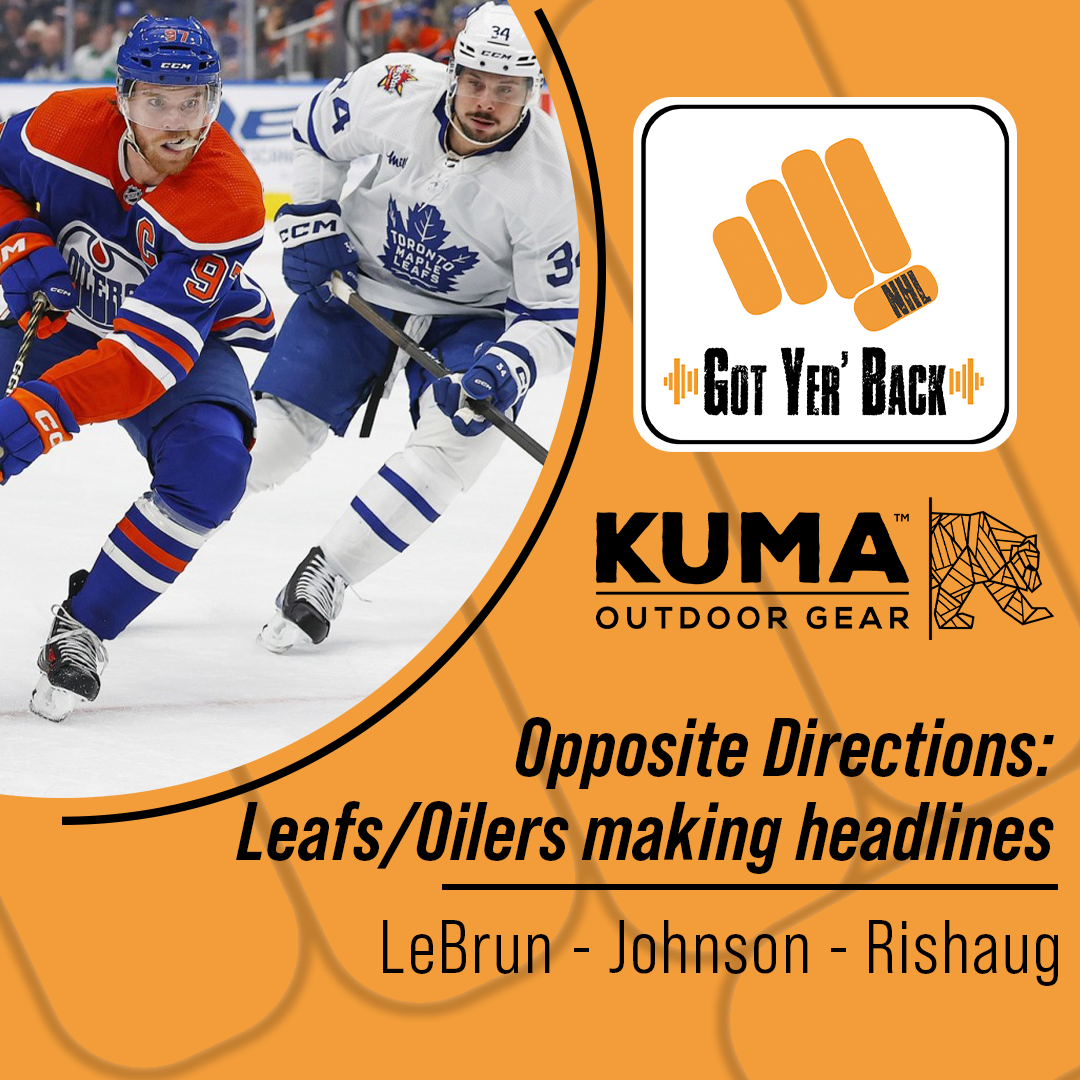 Bonus Episode: Opposite Directions: Leafs/Oilers making headlines. PLUS: Flames, Sens, Jets, Fleury and Perry.