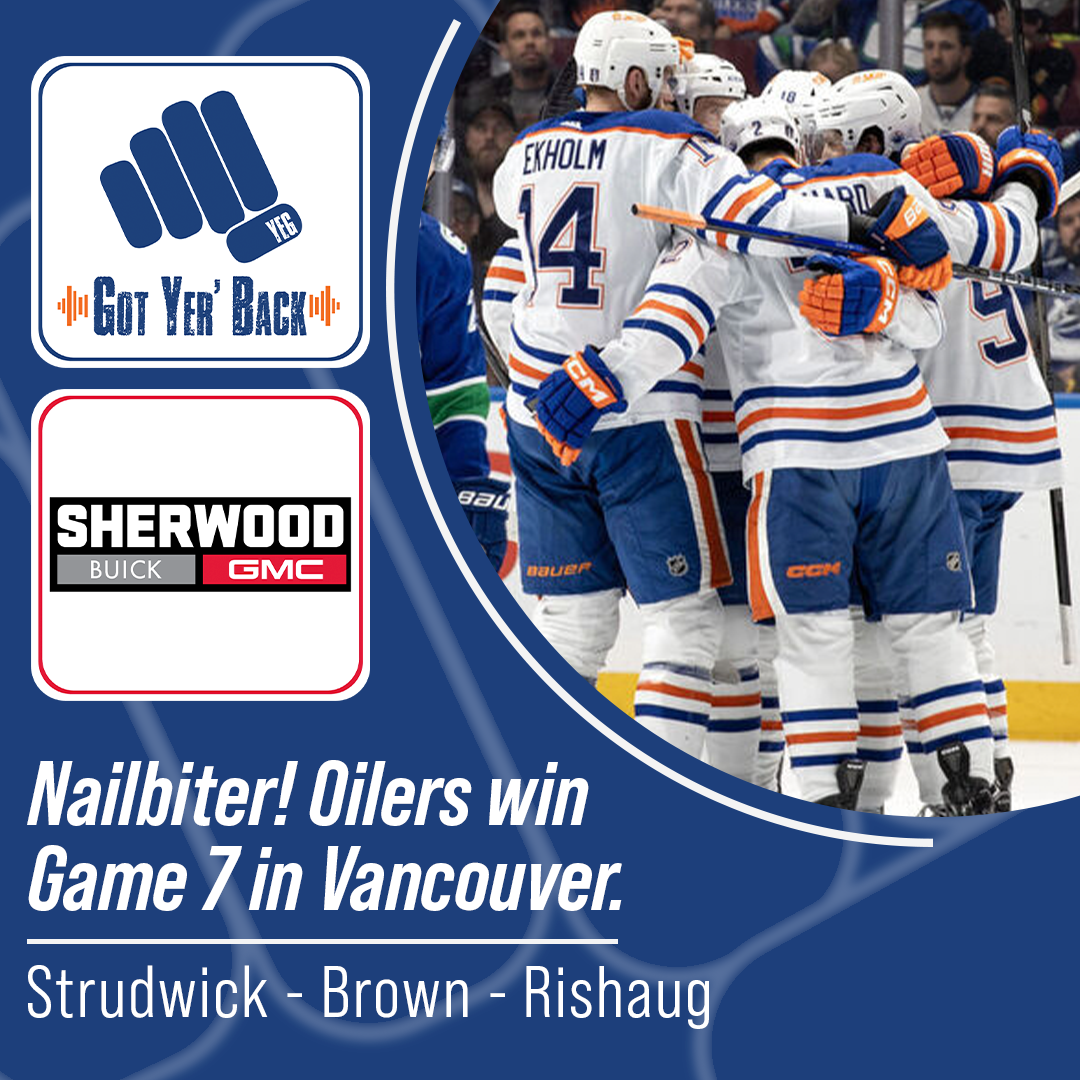 Nailbiter! Oilers win Game 7 in Vancouver.
