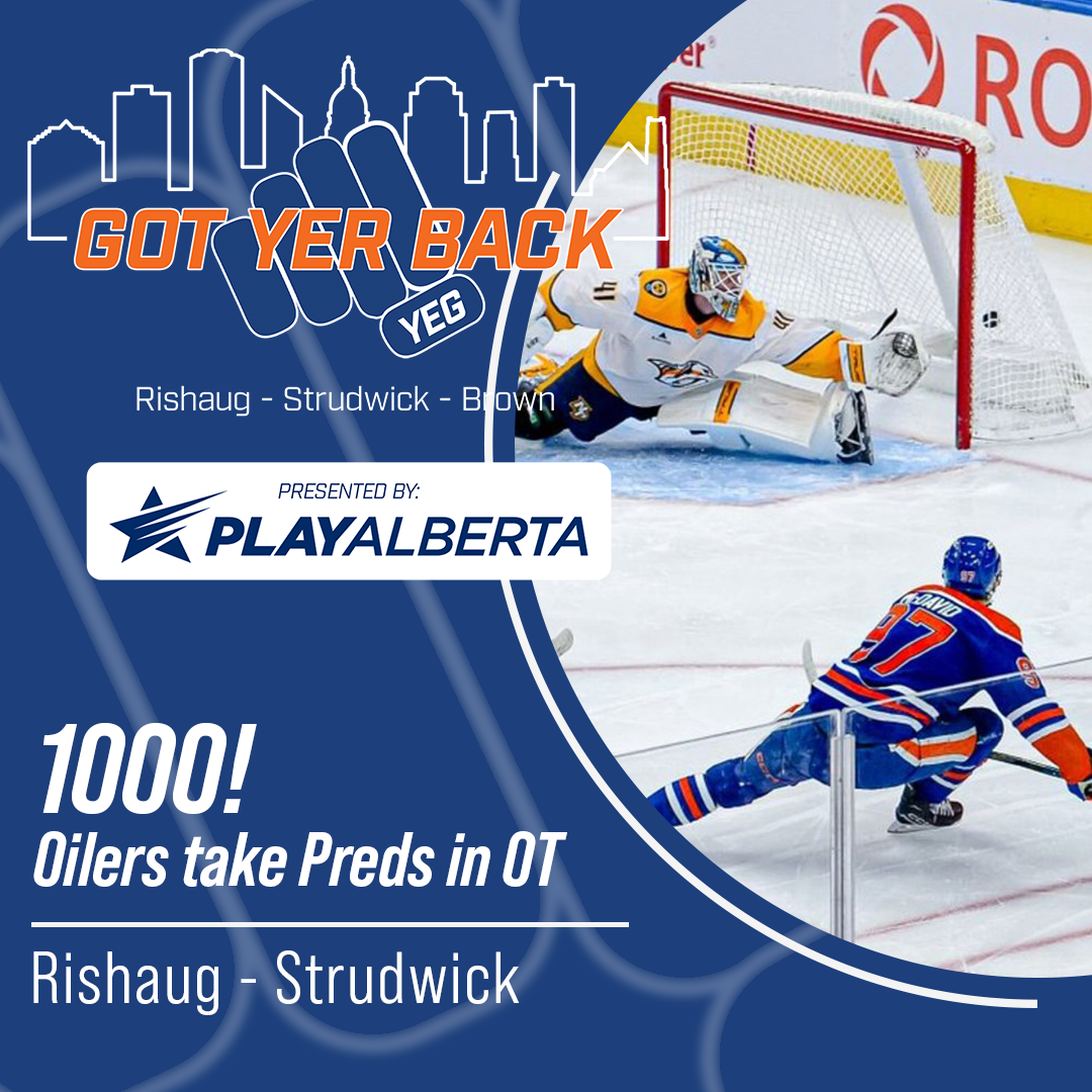 1000! Oilers beat Preds in OT