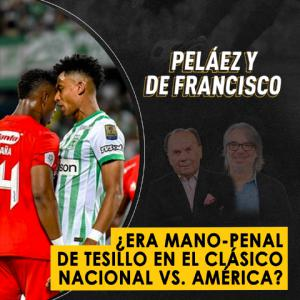 Imagen de ¿Era mano-penal de Tesillo en el clásico Nacional vs. América?