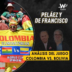 Análisis del juego Colombia vs. Bolivia 