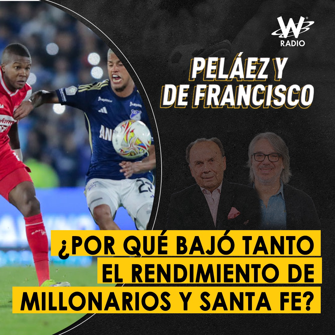 ¿Por qué bajó tanto el rendimiento de Millonarios y Santa Fe? 