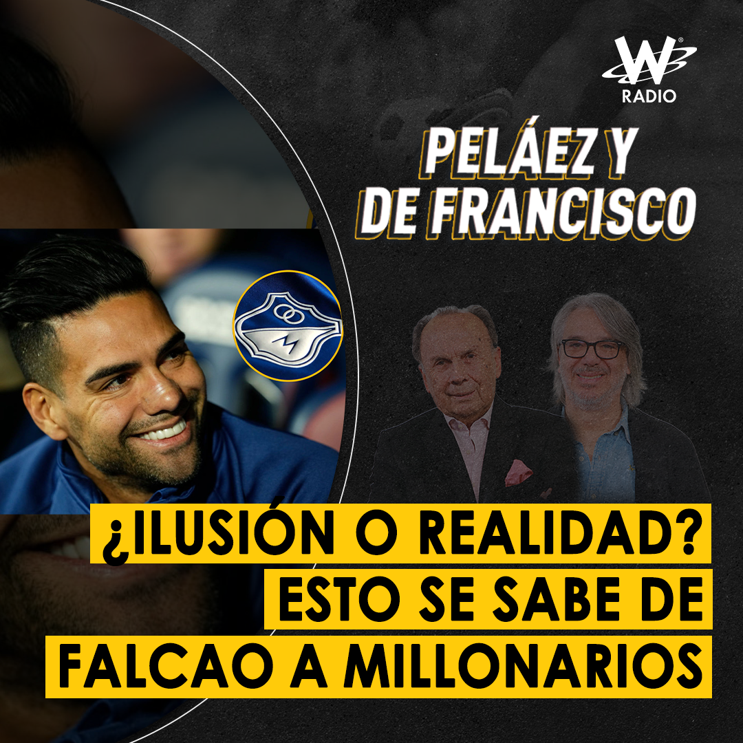 ¿Ilusión o realidad? Esto se sabe de Falcao a Millonarios