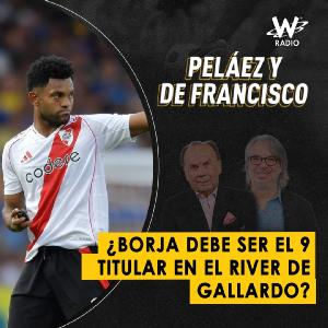 ¿Borja debe ser el 9 titular en el River de Gallardo?