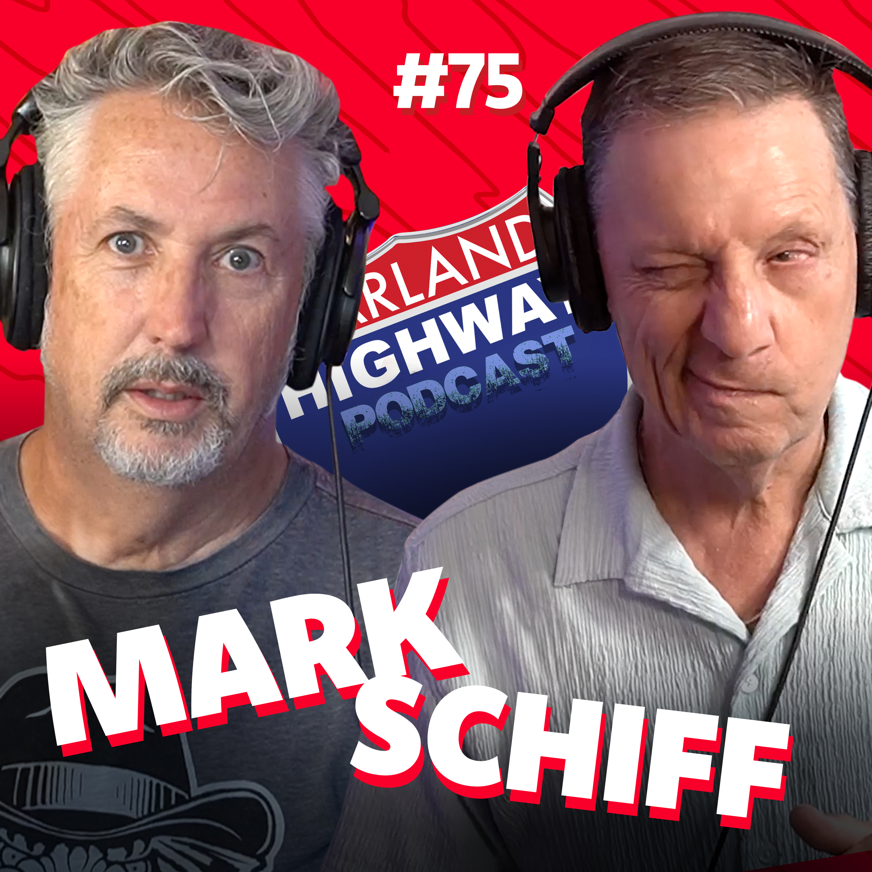 NEW HARLAND HIGHWAY #75 - MARK SCHIFF - Comedian, Actor, Writer - We talk SEINFELD, funhouses, lawsuits, and Hebrew!