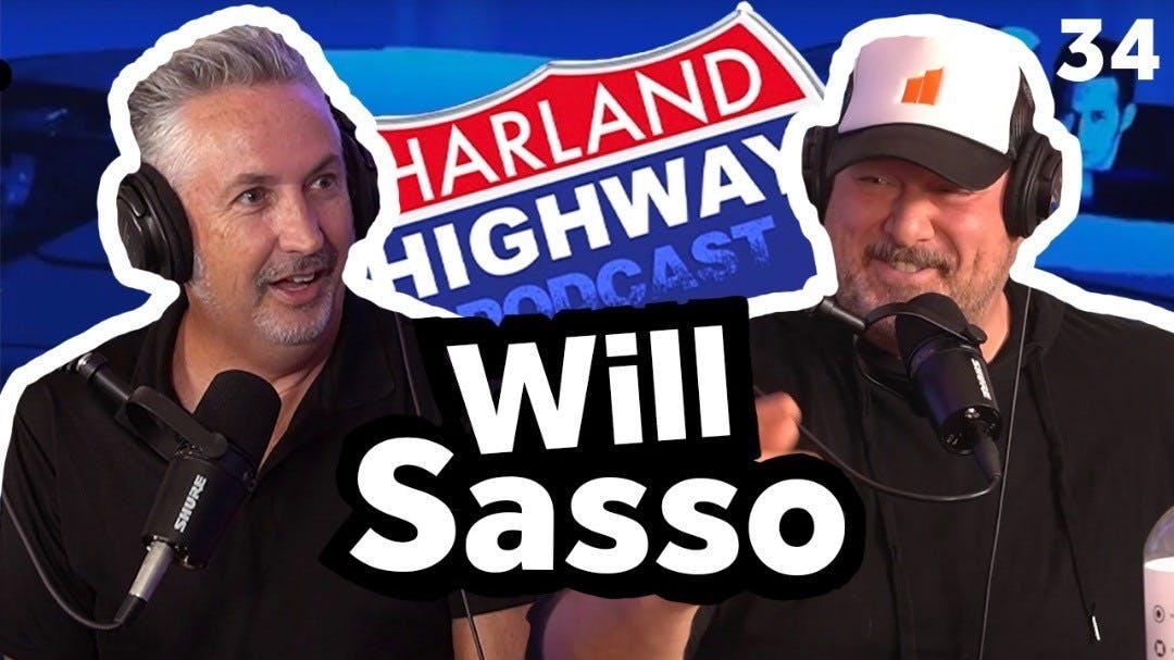 NEW HARLAND HIGHWAY #34 WILL SASSO, Comedian, Actor