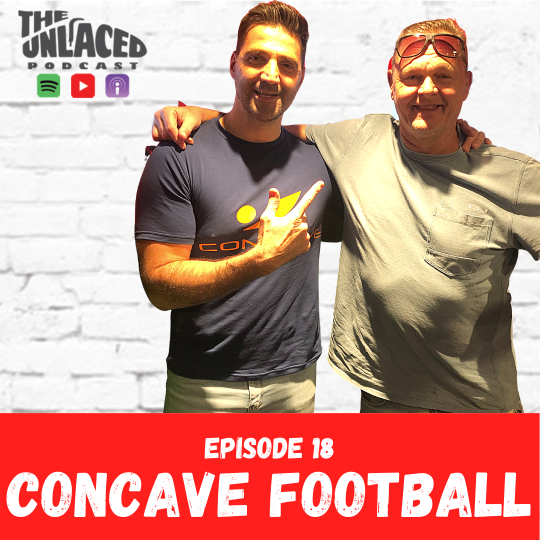 Andrew Theoklitos and Michael Peterson: "Concave Journey” #18 - The Unlaced Podcast with Jake Barker-Daish