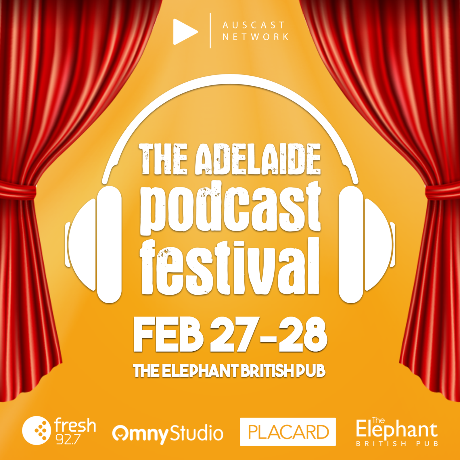 See us live at the Adelaide Podcast Festival!