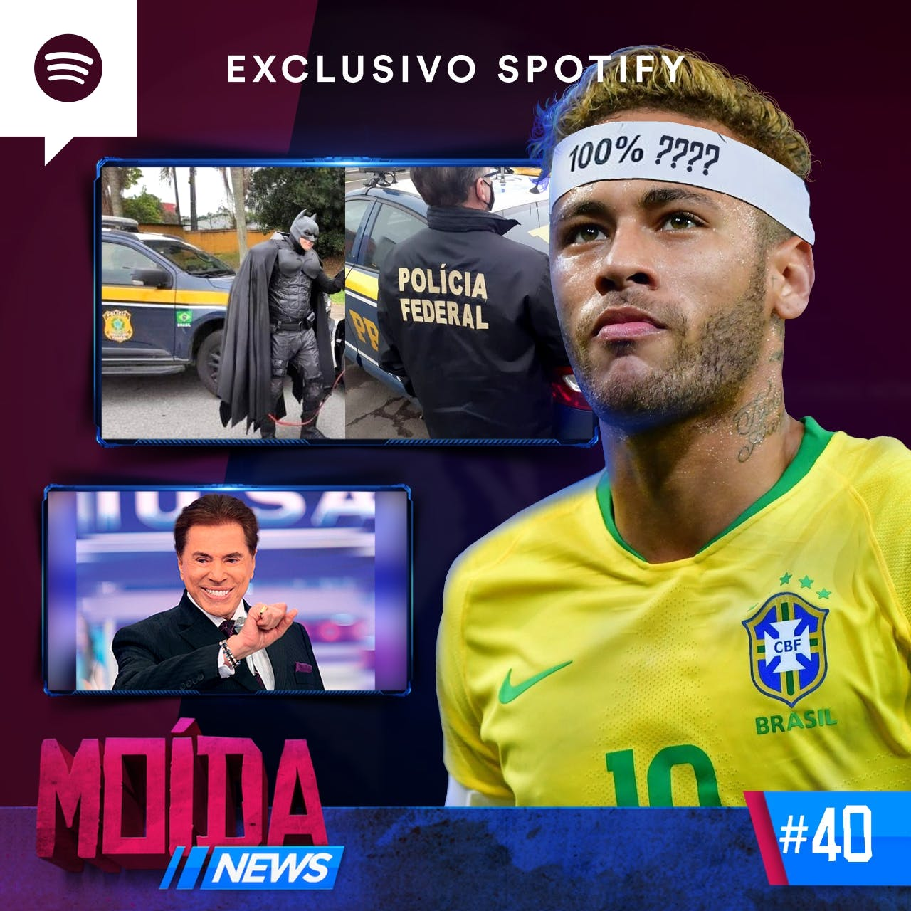 MoídaNews #40 › NEYMAR GOSTA DE UM LEITE / BATMAN POBRE / PASSAGEIRO FAZ POUSO DE EMERGÊNCIA