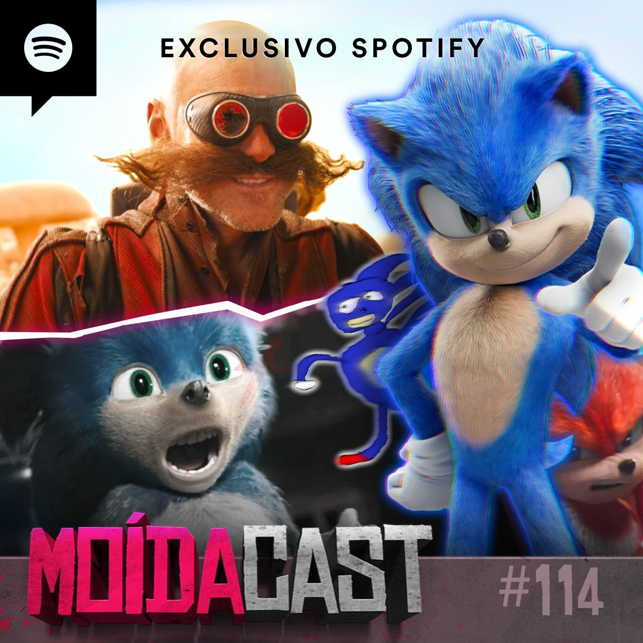 #114 SONIC: O ÚLTIMO FILME DO JIM CARREY? (ft. Canal Rabisco)