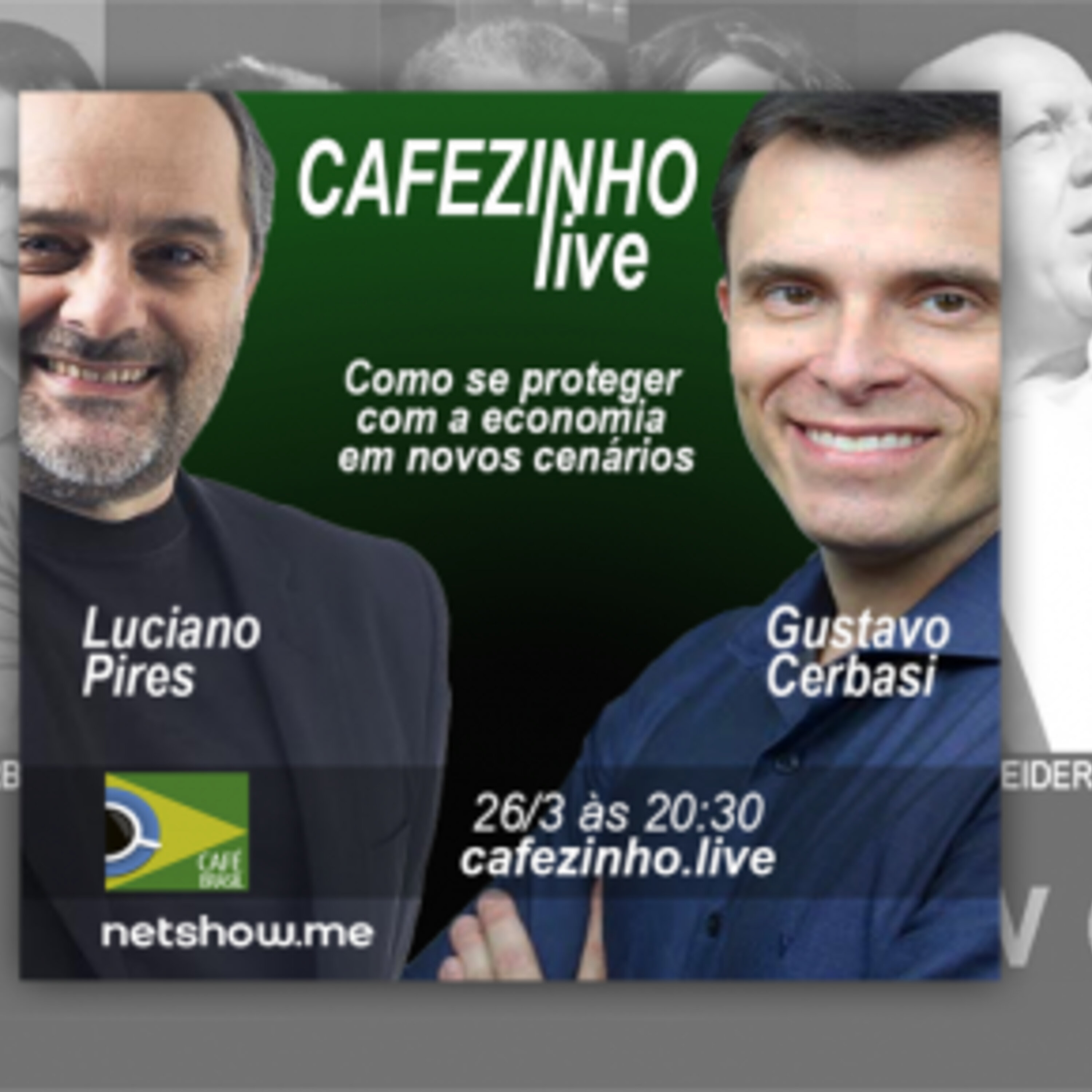 Café Brasil 711 – Cafezinho Live – Gustavo Cerbasi