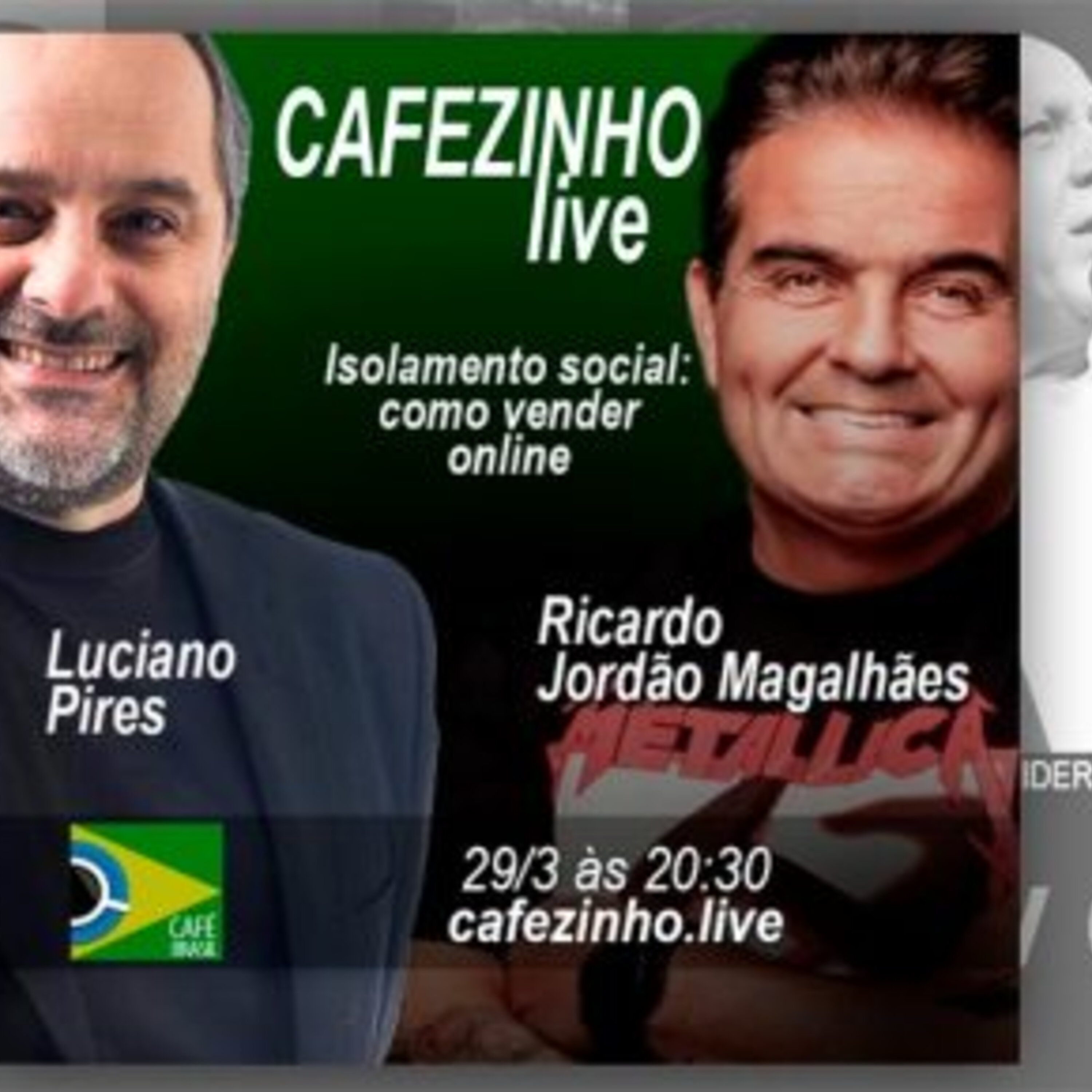 Café Brasil 712 – Cafezinho Live – Ricardo Jordão Magalhães