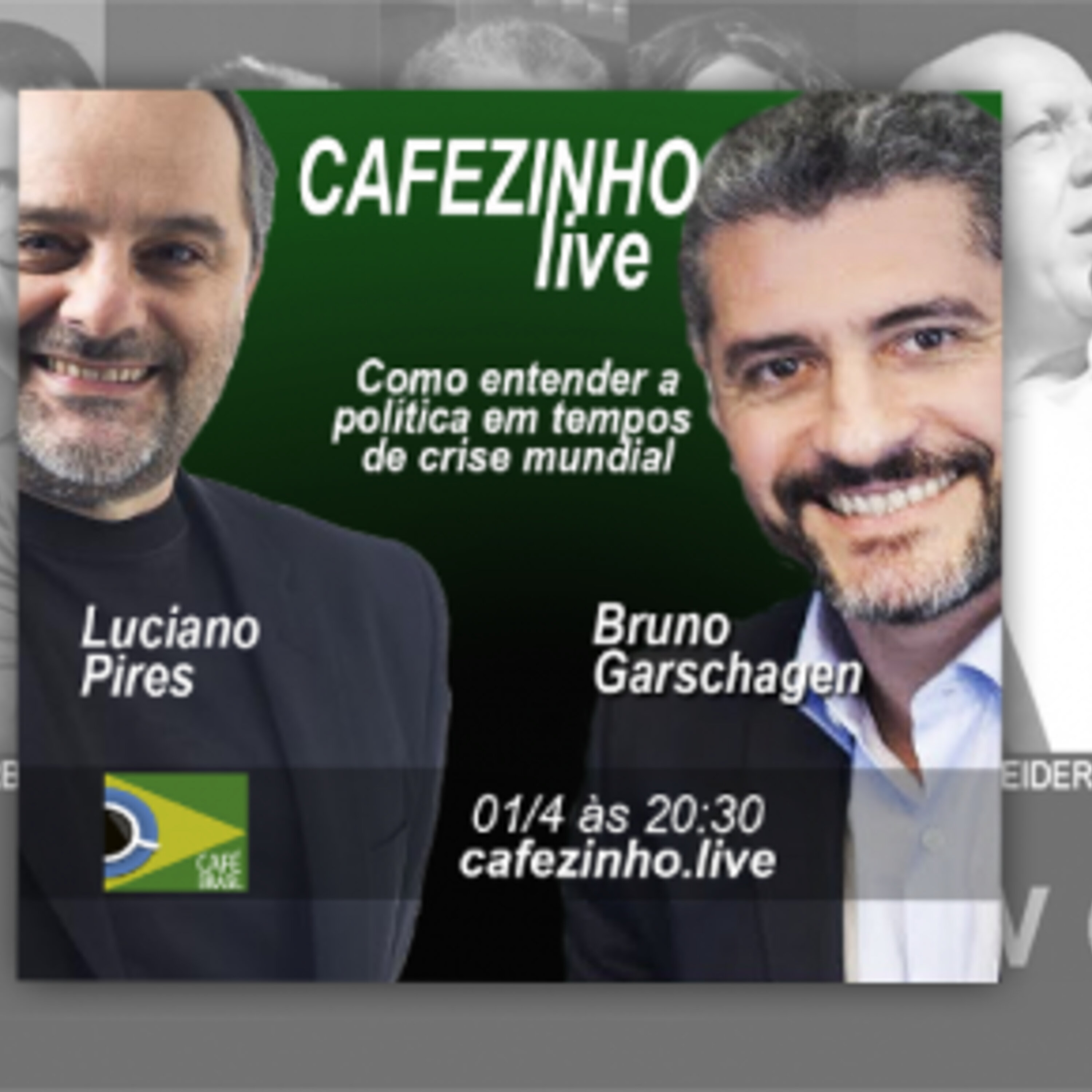 Café Brasil 713 – Cafezinho Live com Bruno Garschagen