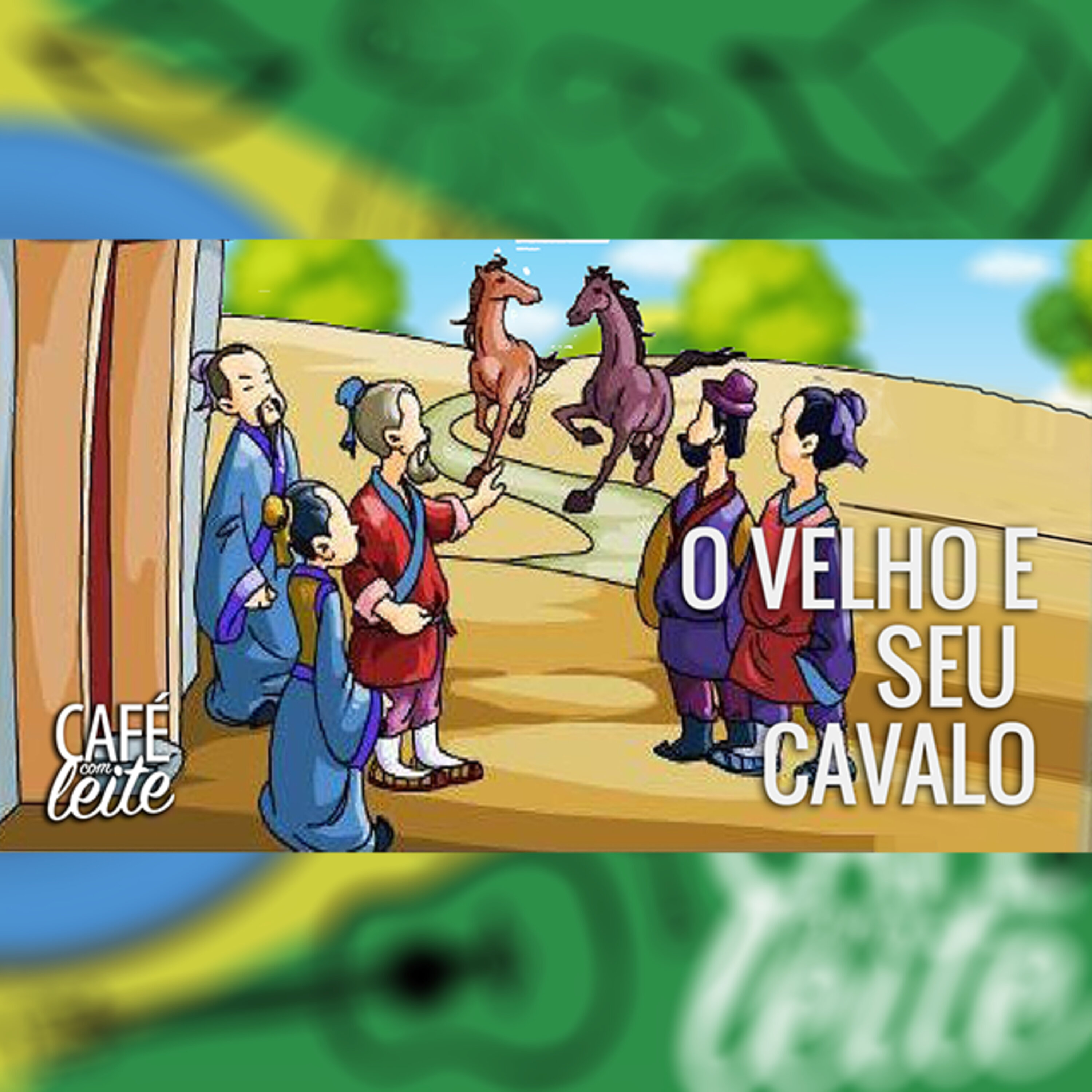 Café com leite especial - O Velho e o cavalo