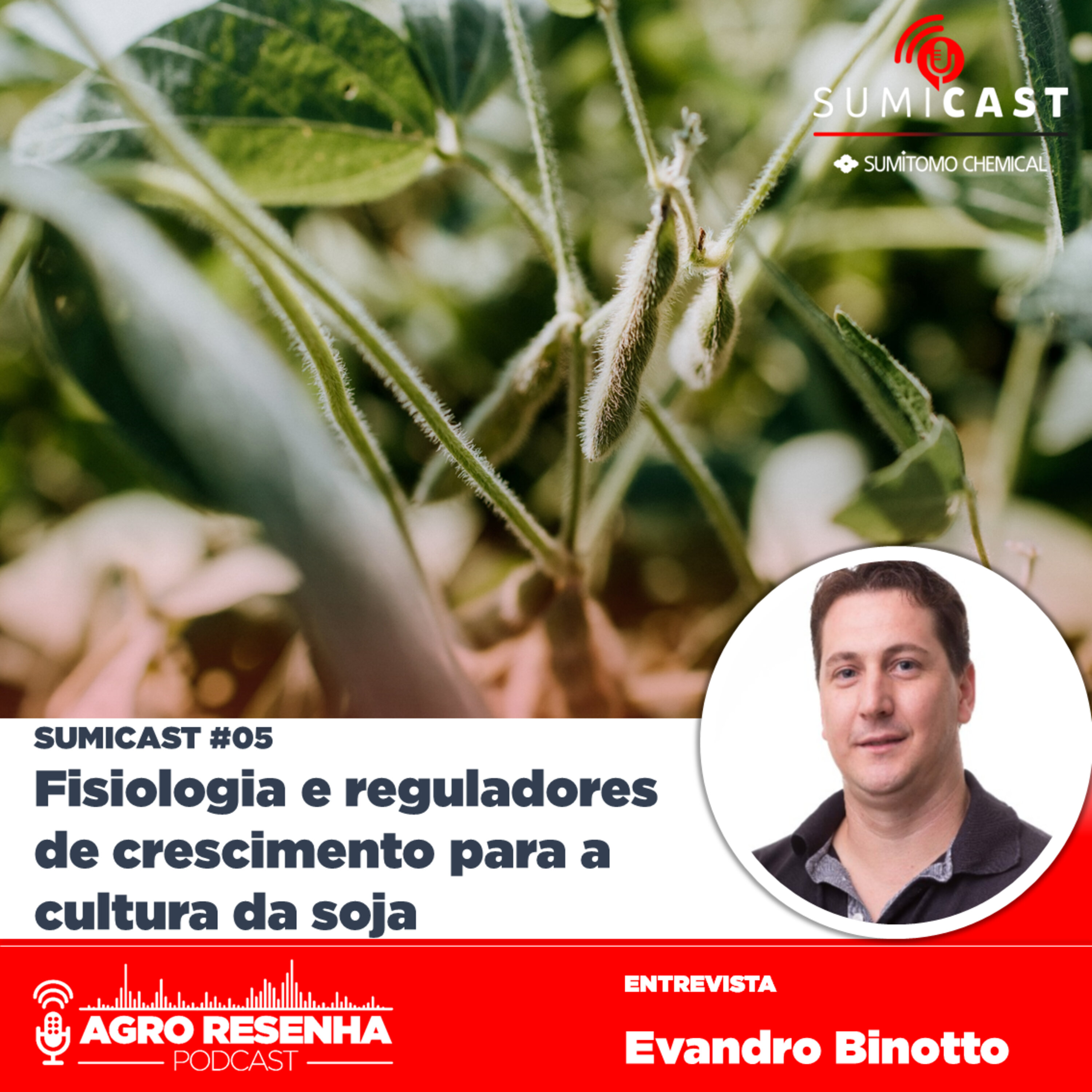 Sumicast #05 - Fisiologia e reguladores de crescimento para a cultura da soja