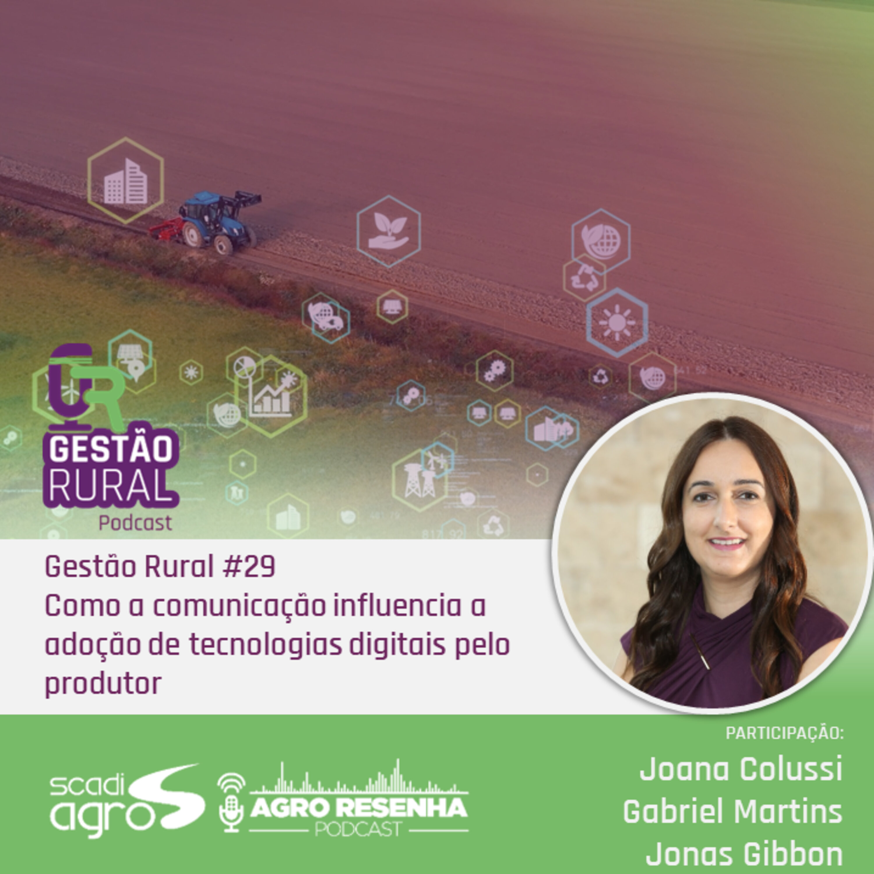 Gestão Rural #29 - Como a comunicação influencia a adoção de tecnologias digitais pelo produtor