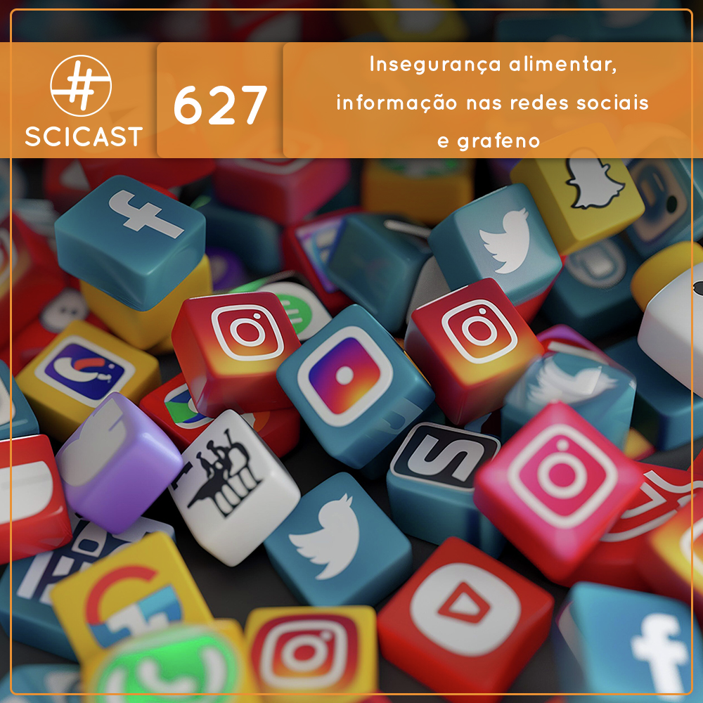 Insegurança alimentar, informação nas redes sociais e já posso comprar grafeno no mercado? (SciCast #627) - podcast episode cover