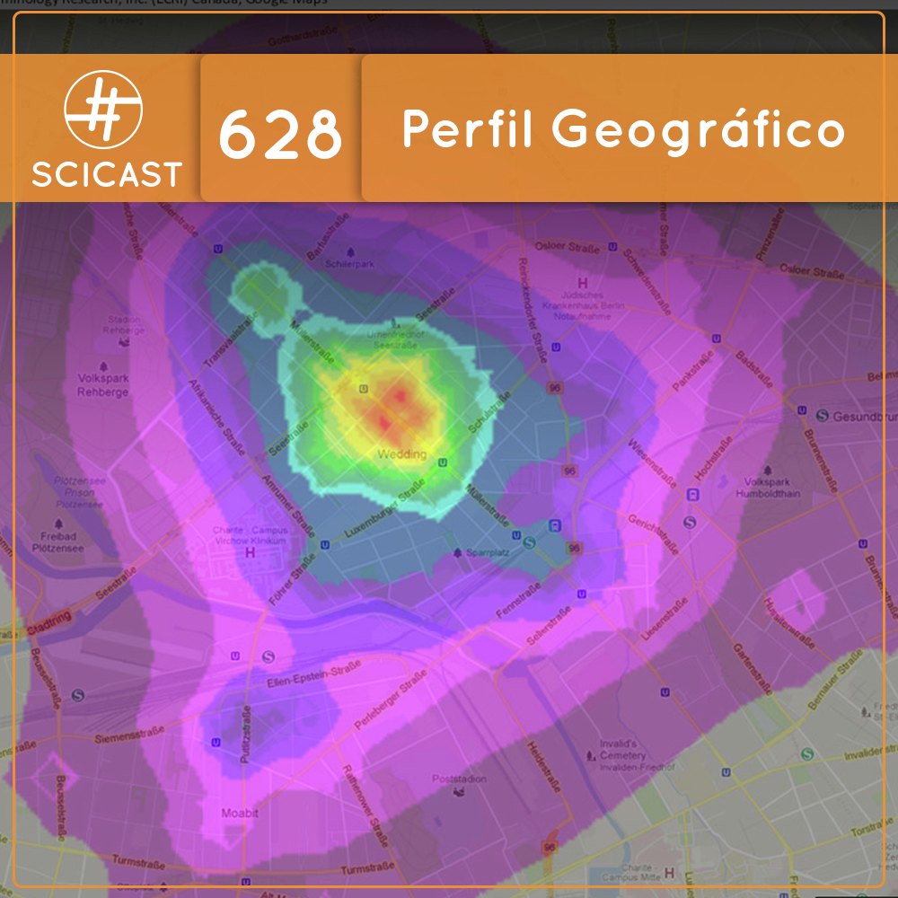 Perfil Geográfico (SciCast #628) - podcast episode cover