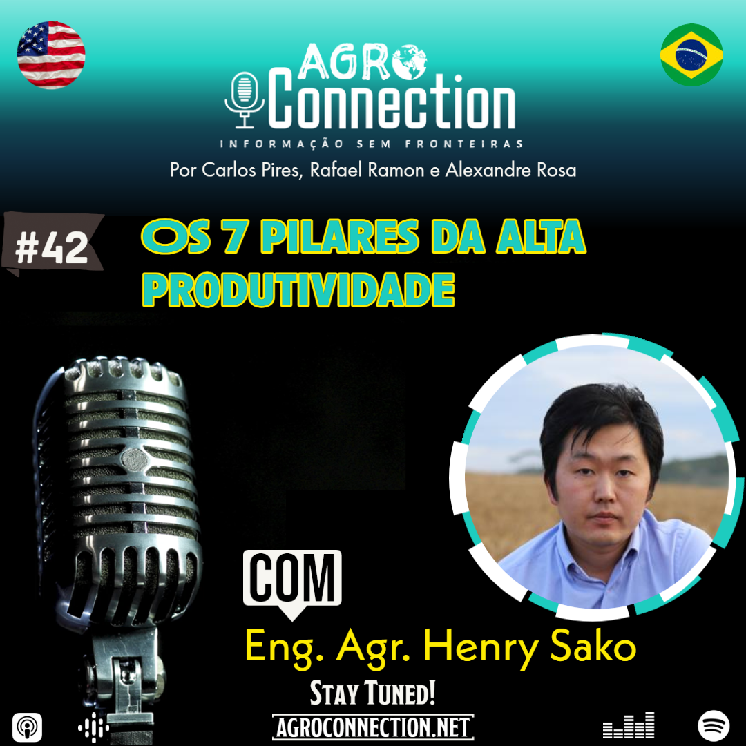 EP #42 – Os 7 pilares da alta produtividade - Com o Eng. Agr. Henry Sako