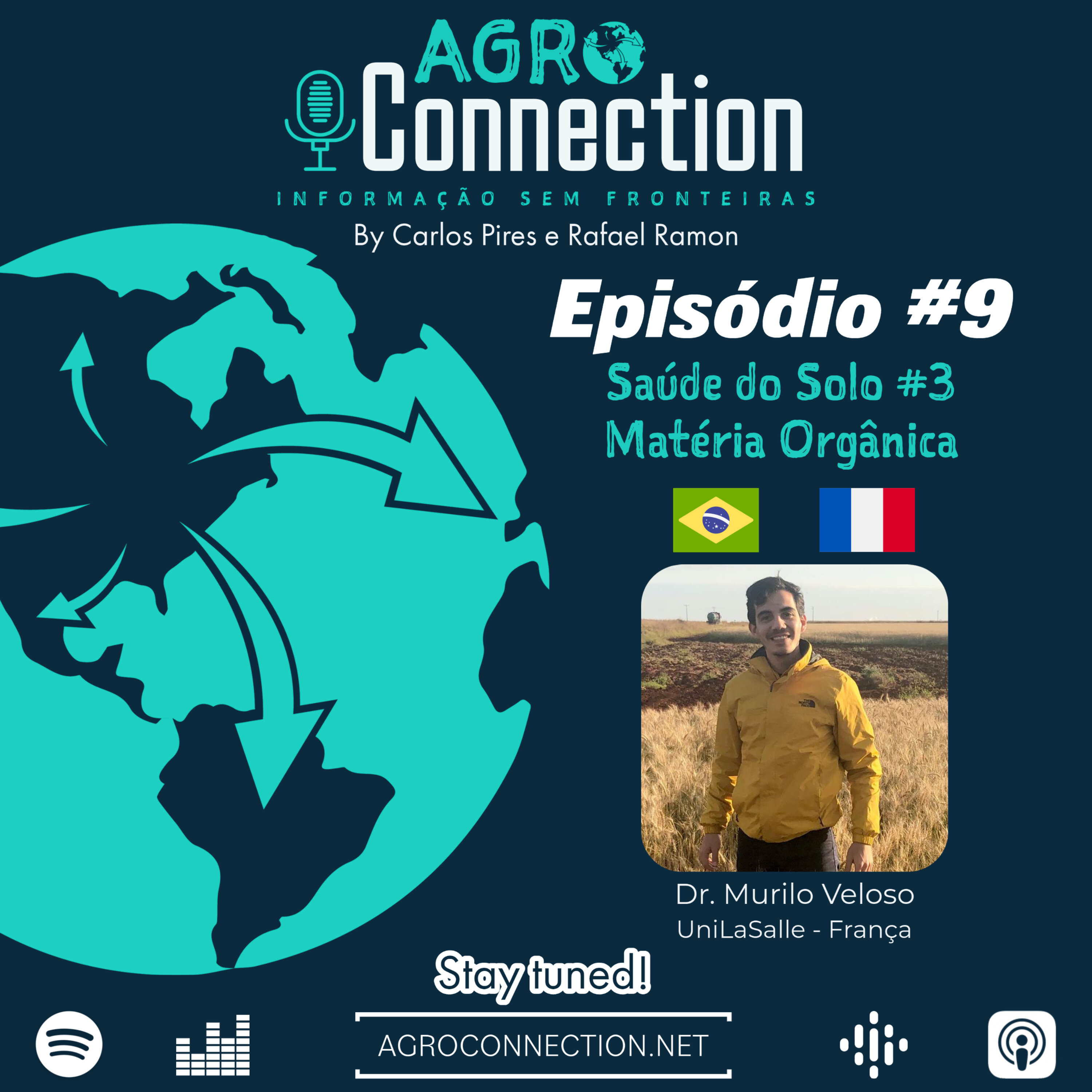 EP #9 - Especial Saúde do Solo #3 - Matéria Orgânica com Dr. Murilo Veloso!