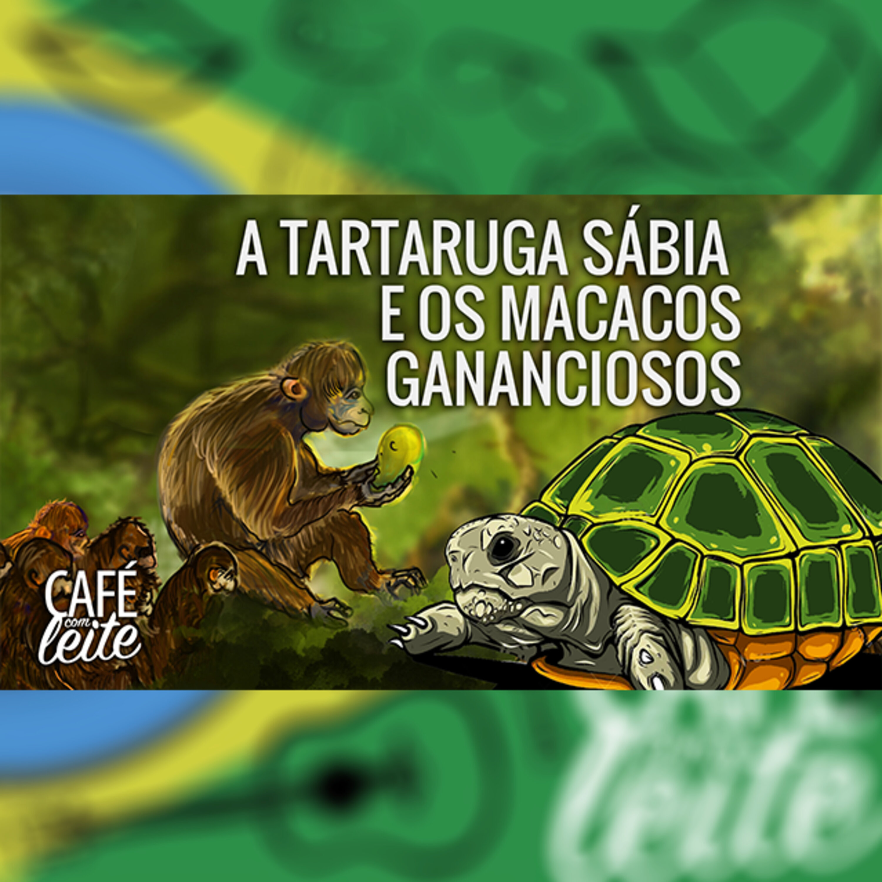 Café Com Leite Especial - A tartaruga sábia e os macacos gananciosos