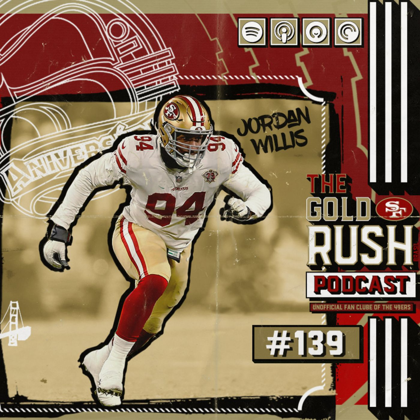 The Gold Rush Brasil 139 – NFC Championship Game 49ers vs Rams