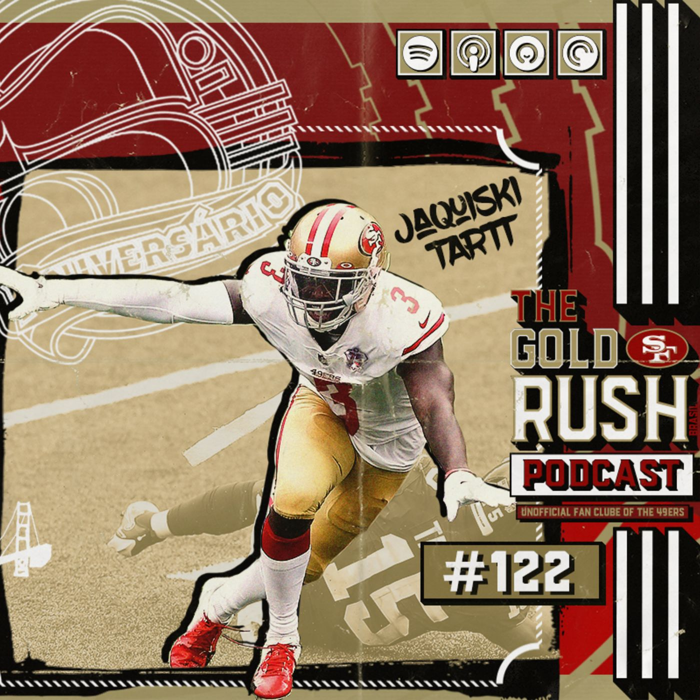 The Gold Rush Brasil 122 - Semana 3 Packers vs 49ers