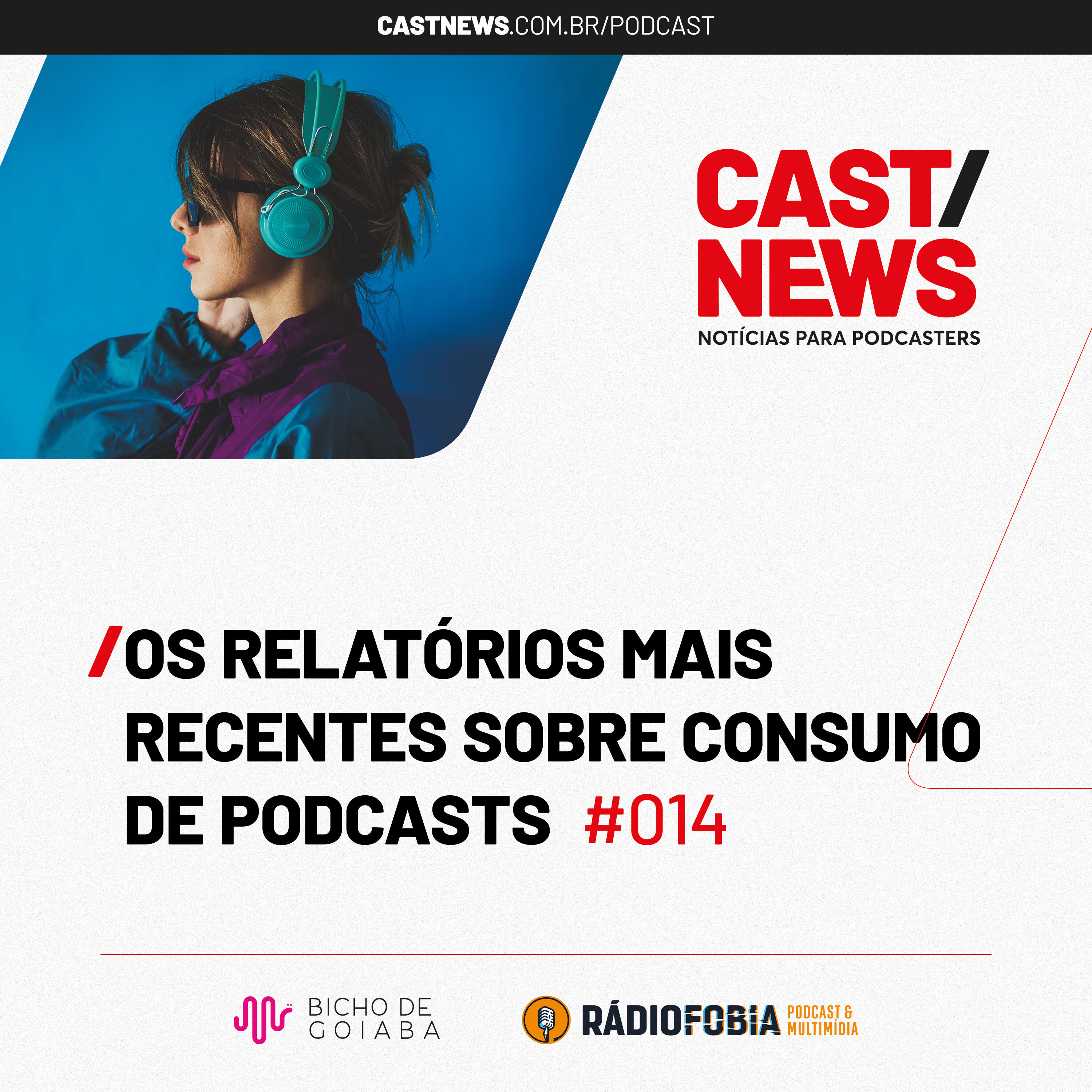 CASTNEWS #014 - Os relatórios mais recentes sobre consumo de podcasts