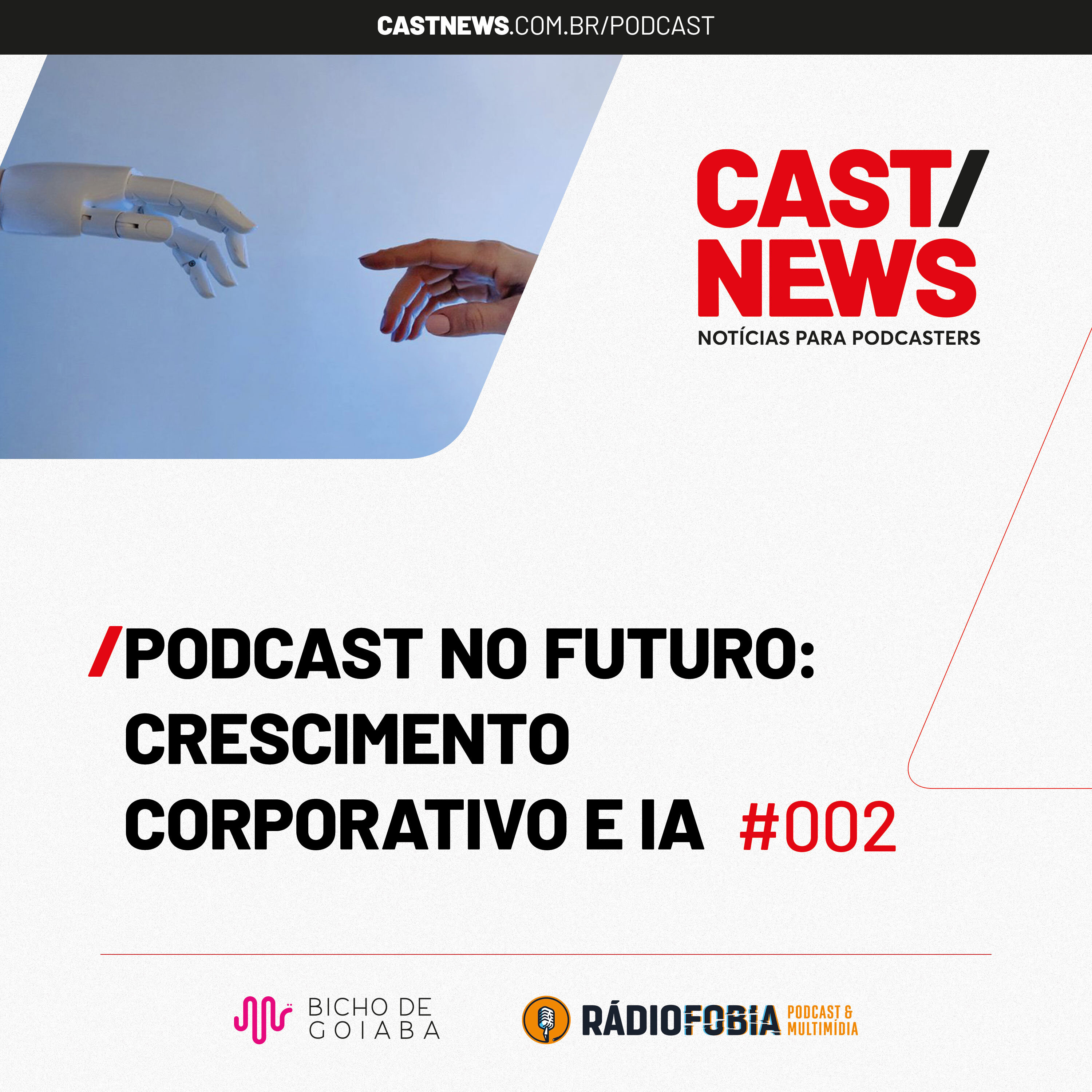 CASTNEWS #002 - Podcast no futuro: crescimento corporativo e IA