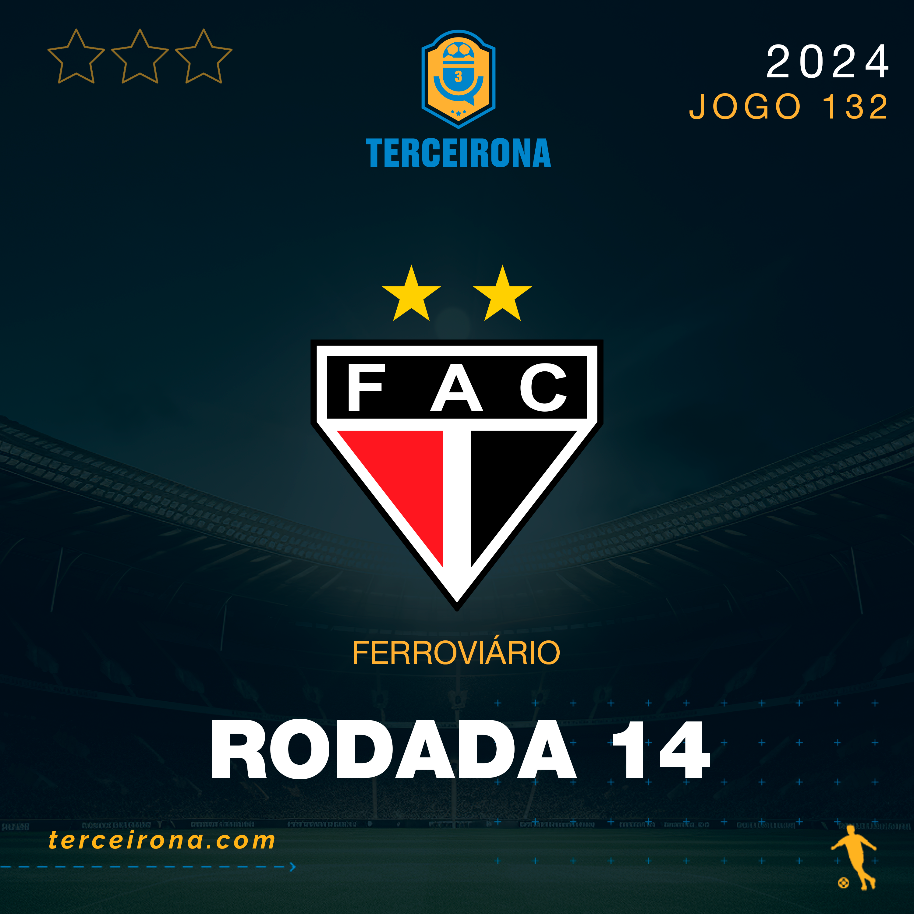 Terceirona Oficial | FERROVIÁRIO - Rodada 14