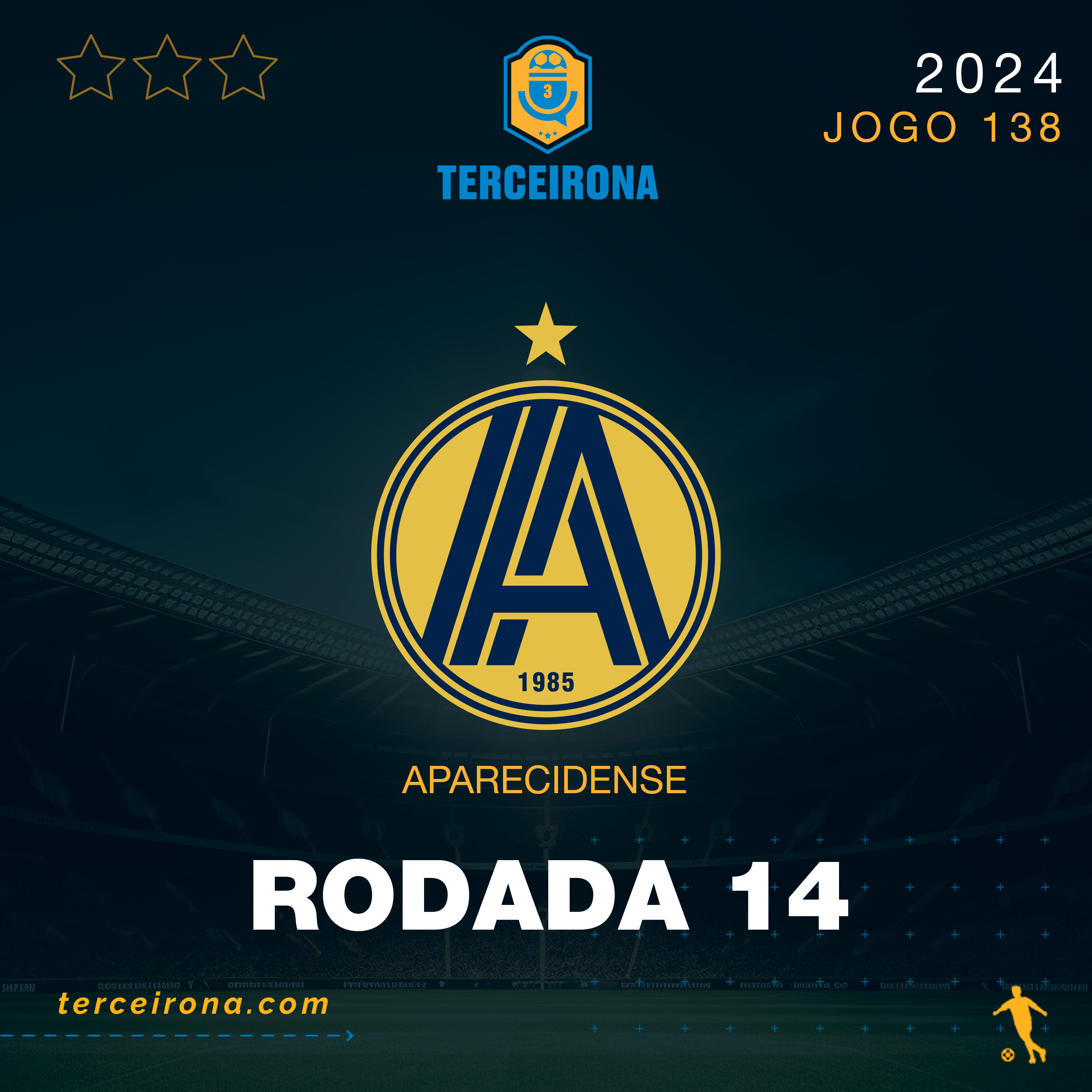 Terceirona Oficial | APARECIDENSE - Rodada 14