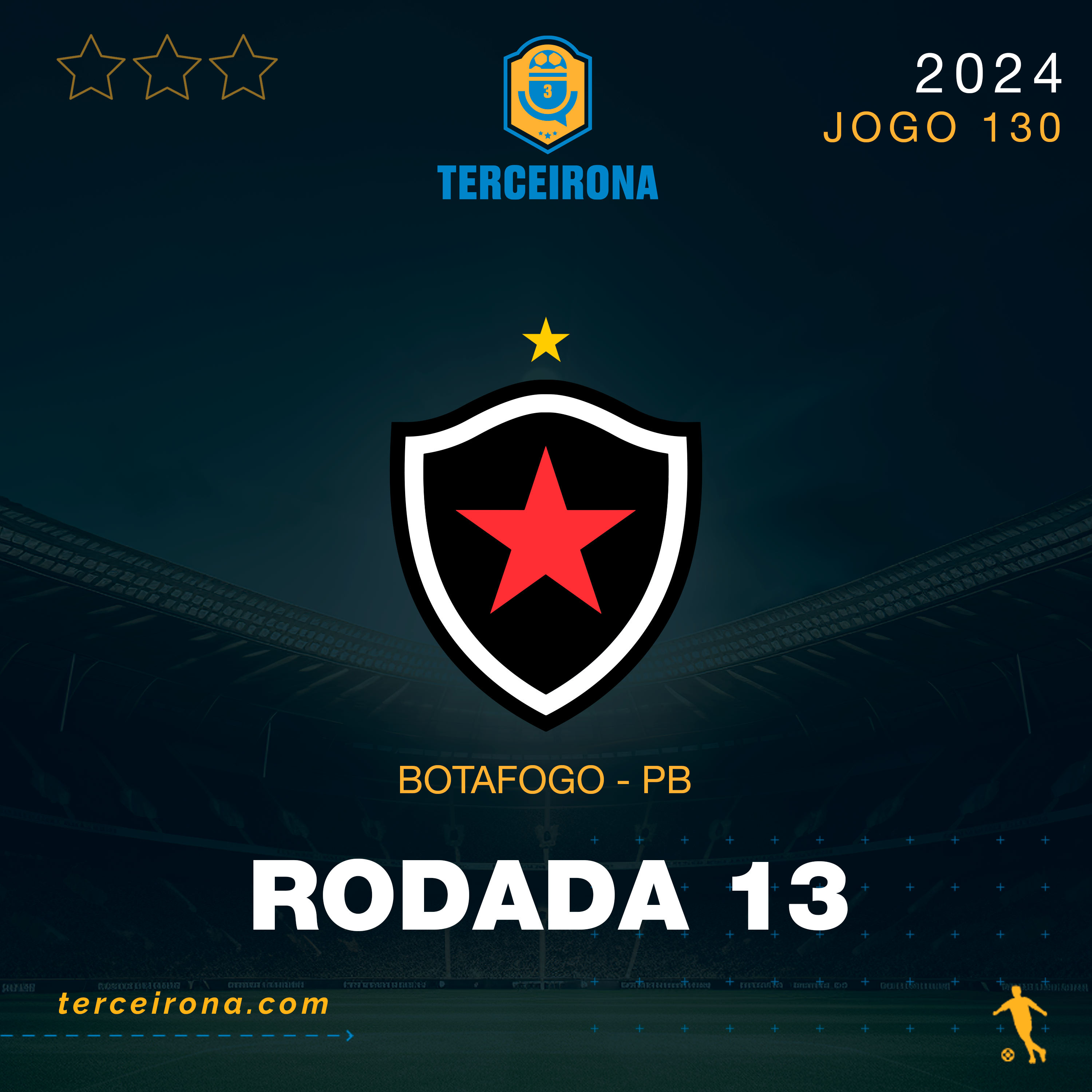 Terceirona Oficial | BOTAFOGO PB - Rodada 13