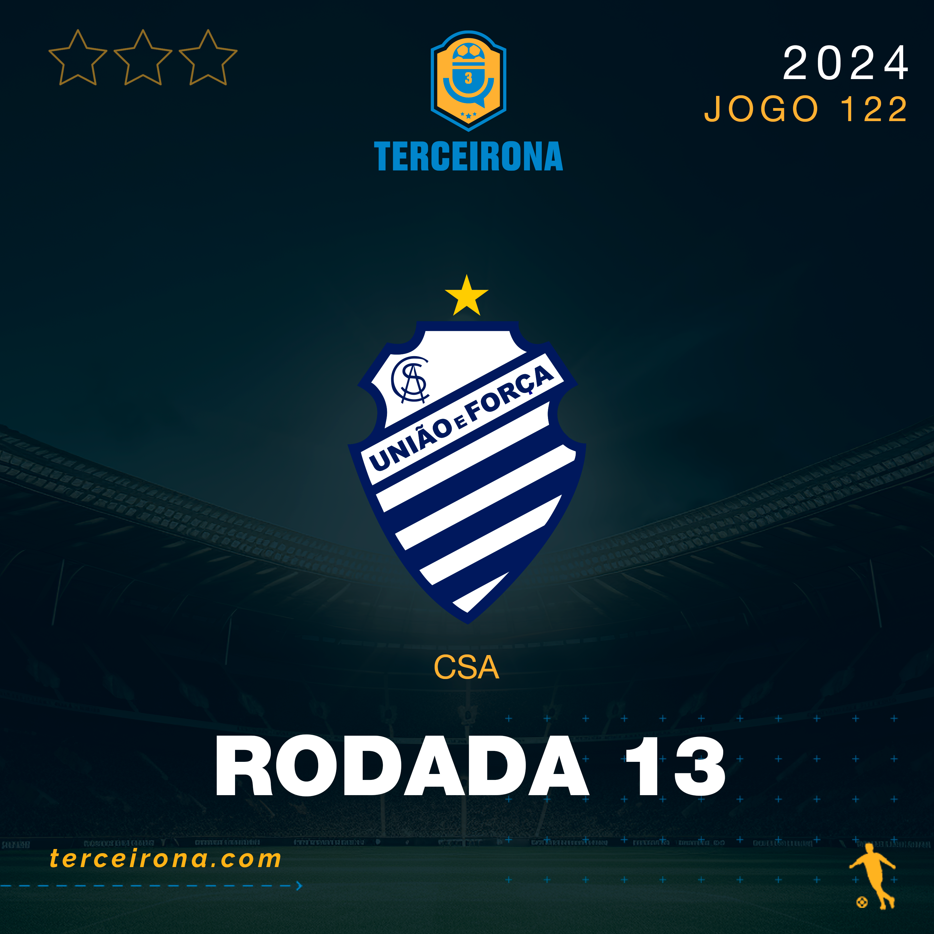 Terceirona Oficial | CSA - Rodada 13