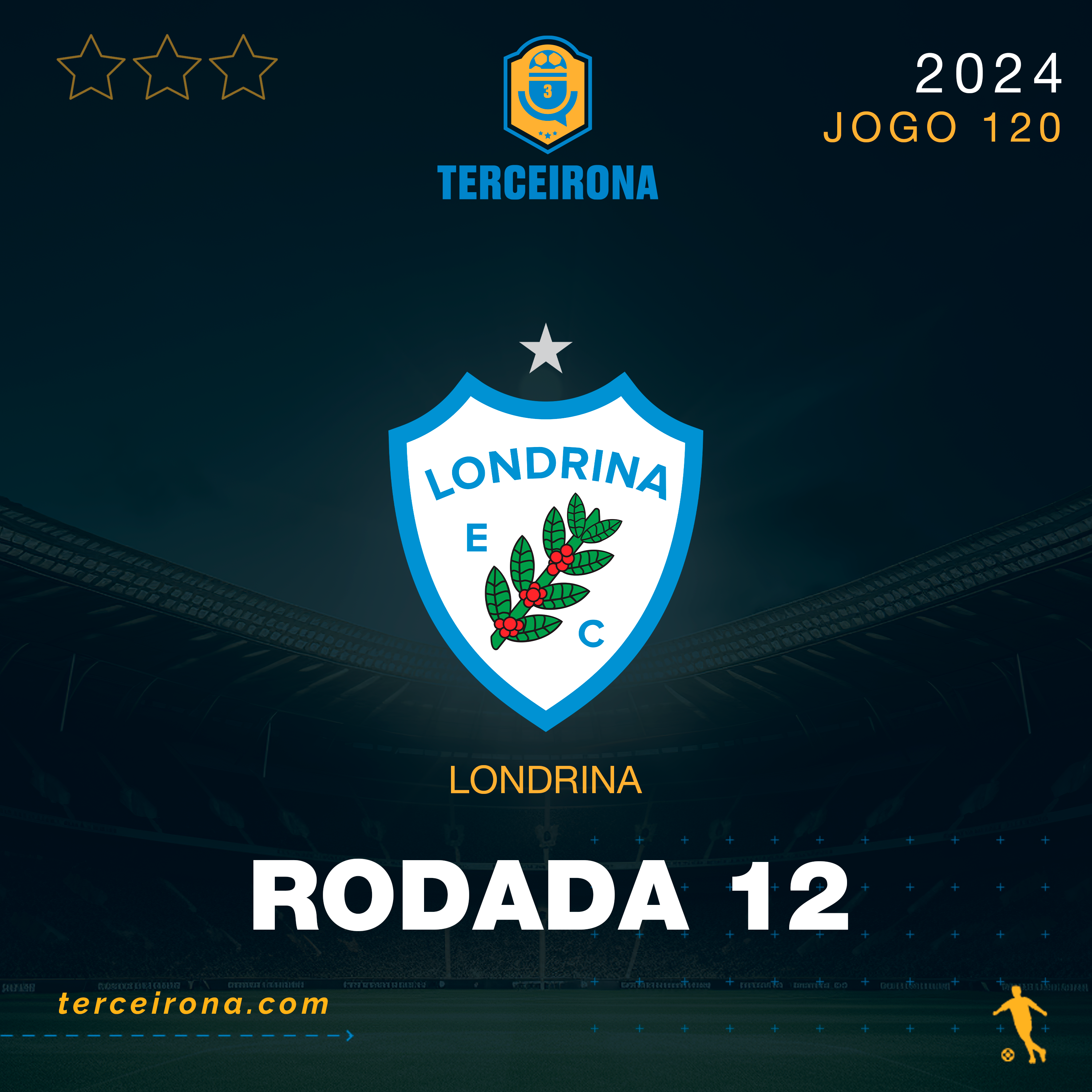 Terceirona Oficial | LONDRINA - Rodada 12