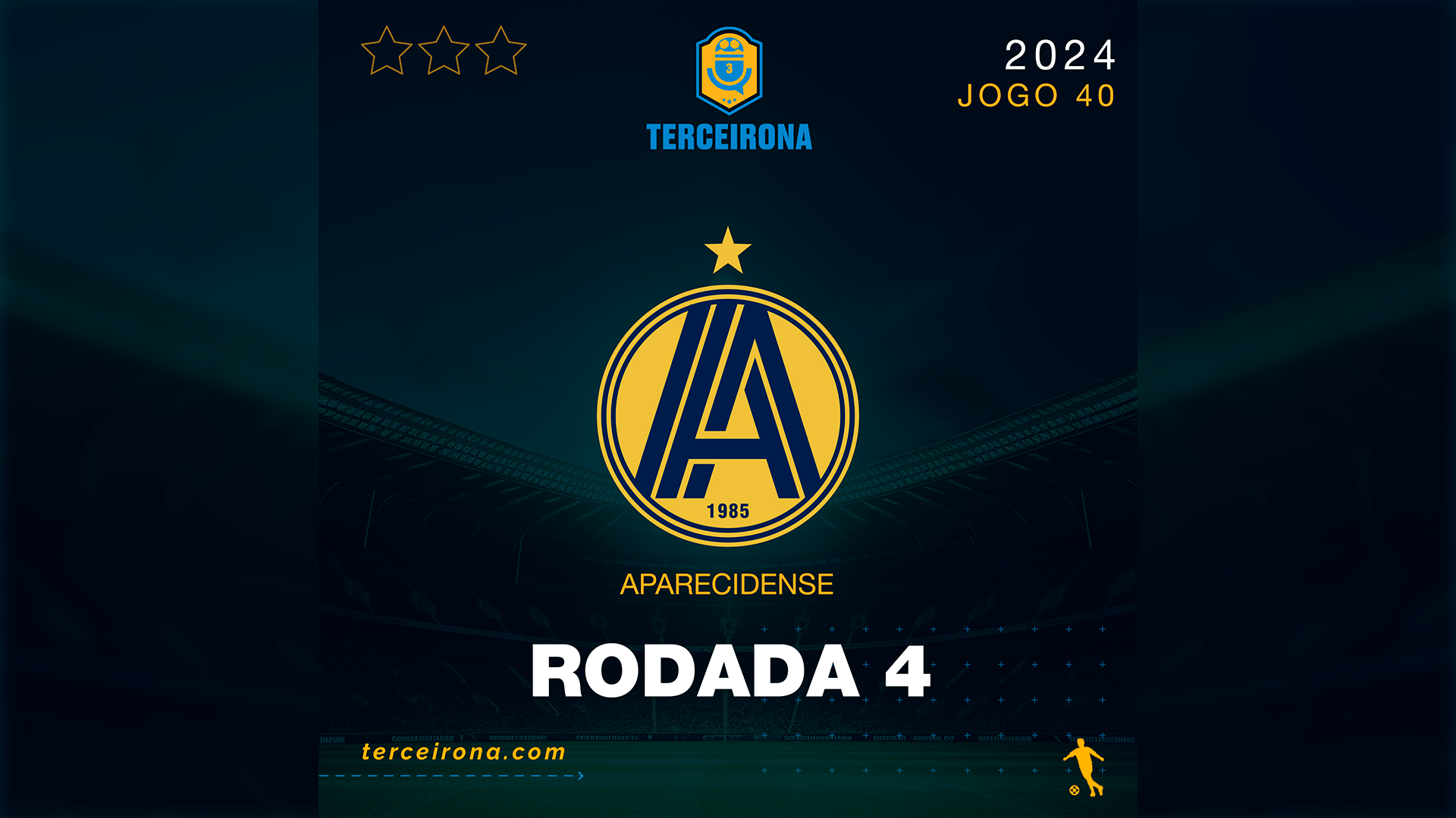 Terceirona Oficial | APARECIDENSE - Rodada 4