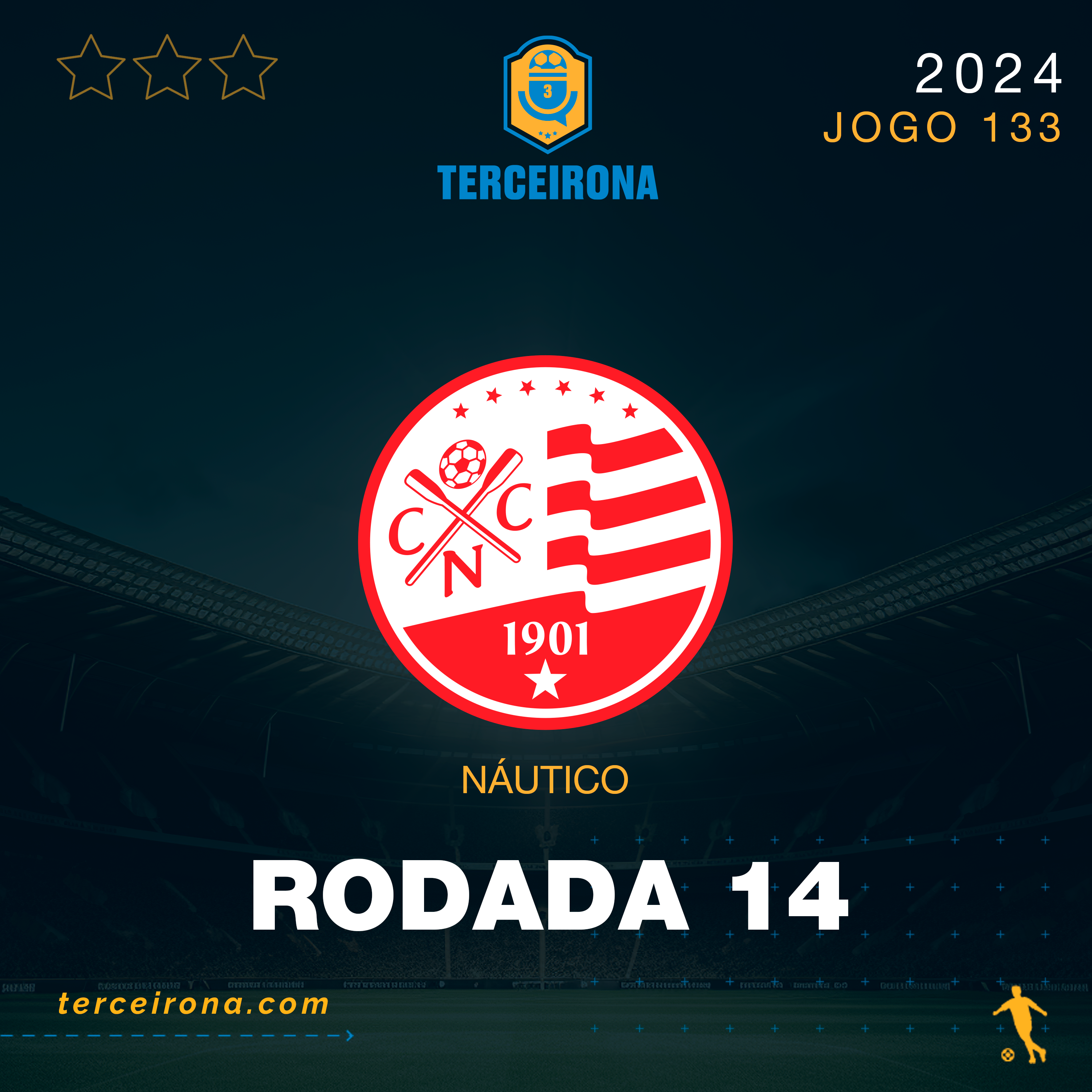 Terceirona Oficial | NÁUTICO - Rodada 14