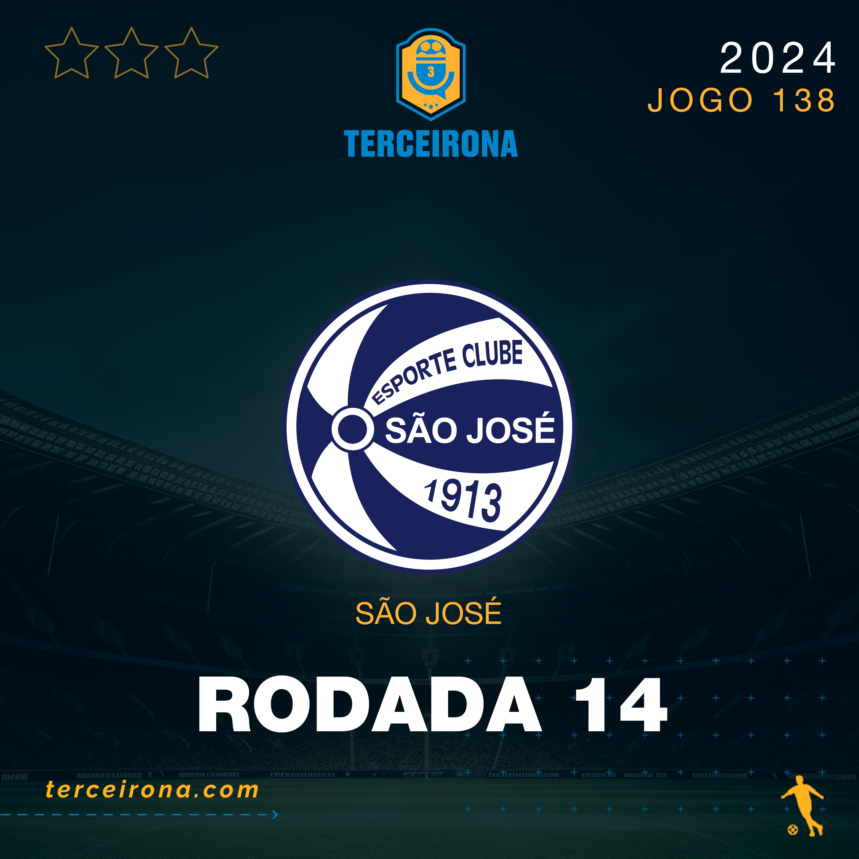 Terceirona Oficial | SÃO JOSÉ - Rodada 14