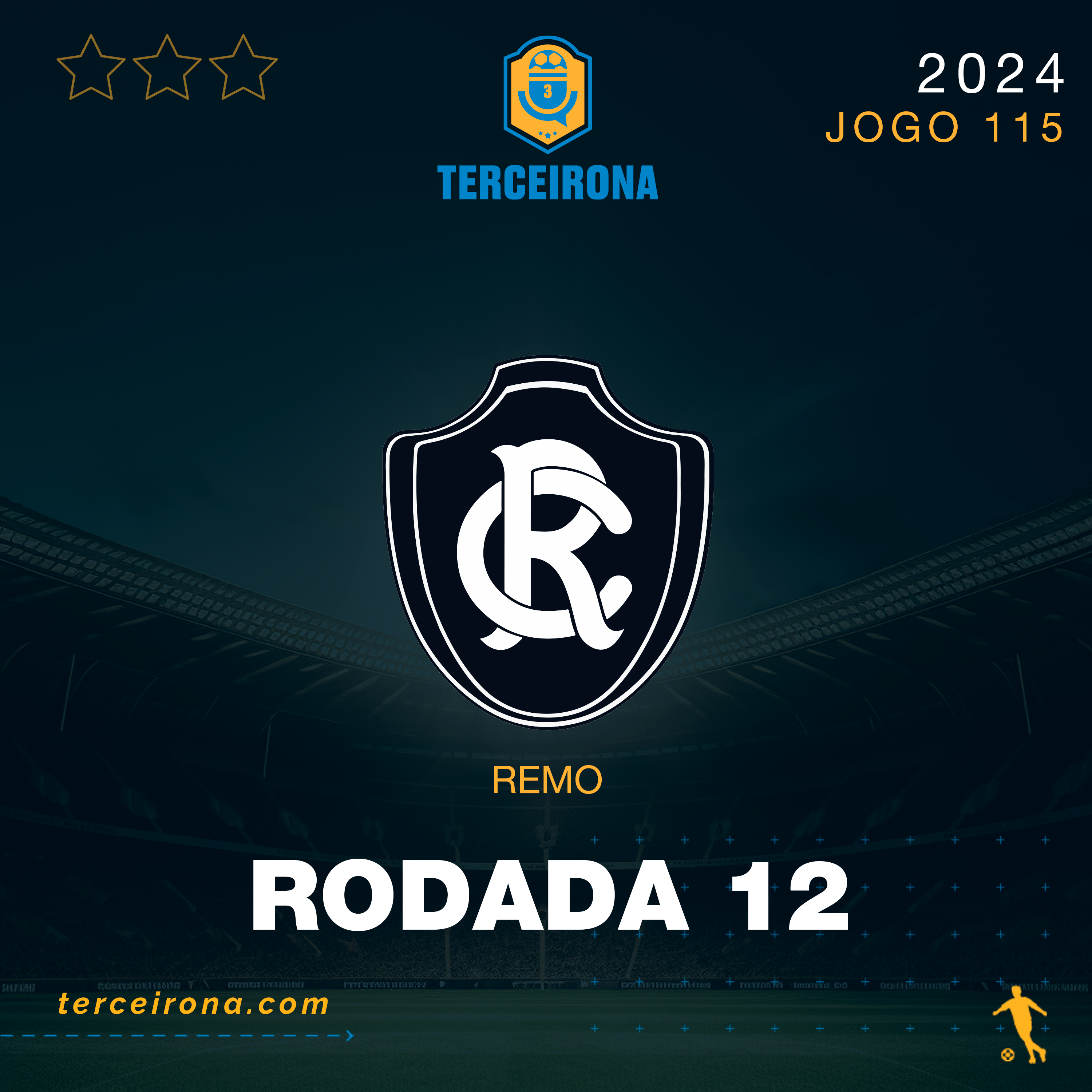 Terceirona Oficial | REMO - Rodada 12