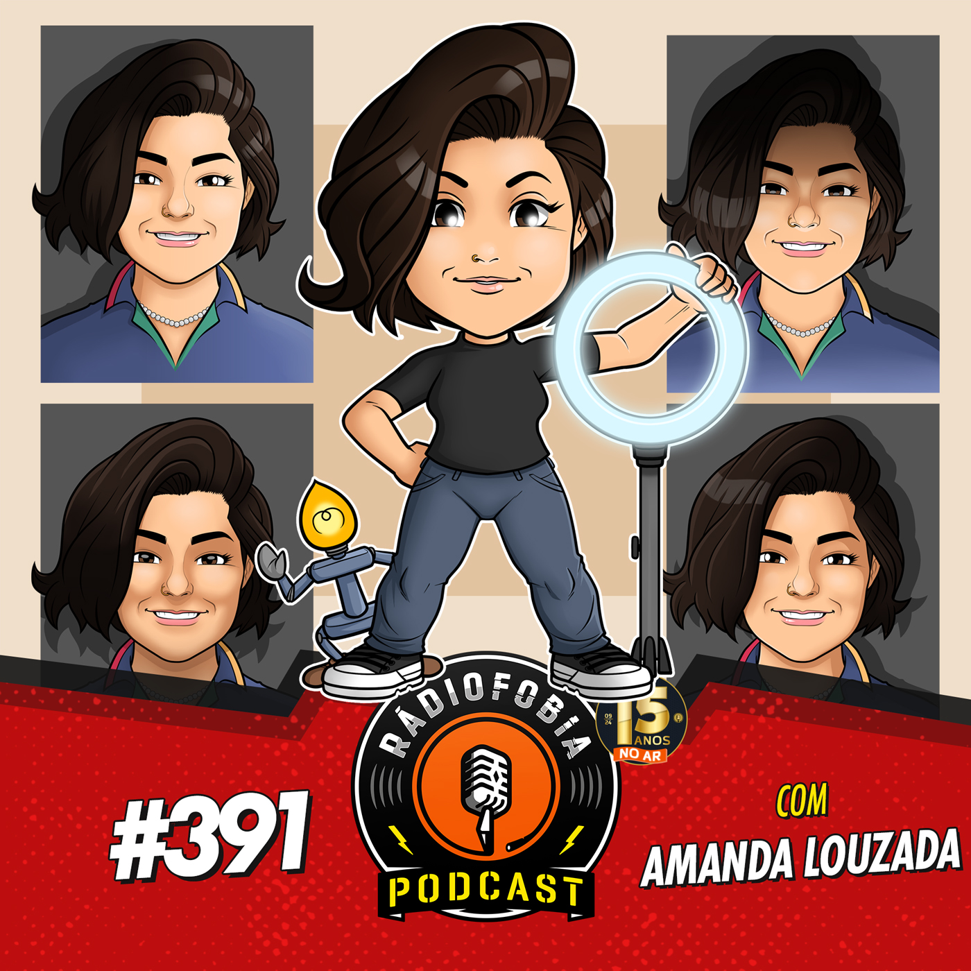 RÁDIOFOBIA 391 - com Amanda Louzada