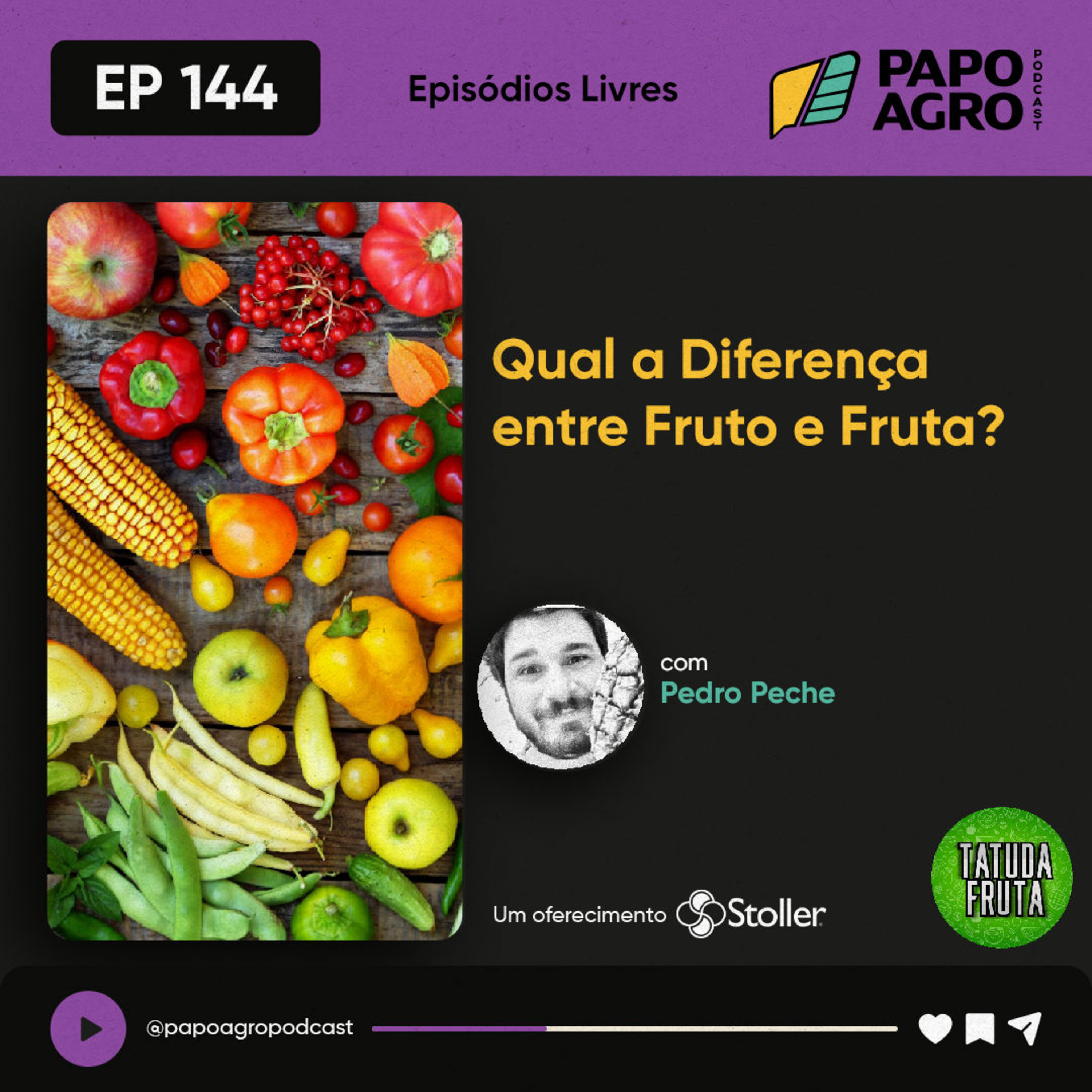 PA144 - Qual a diferença entre Fruto e Fruta?