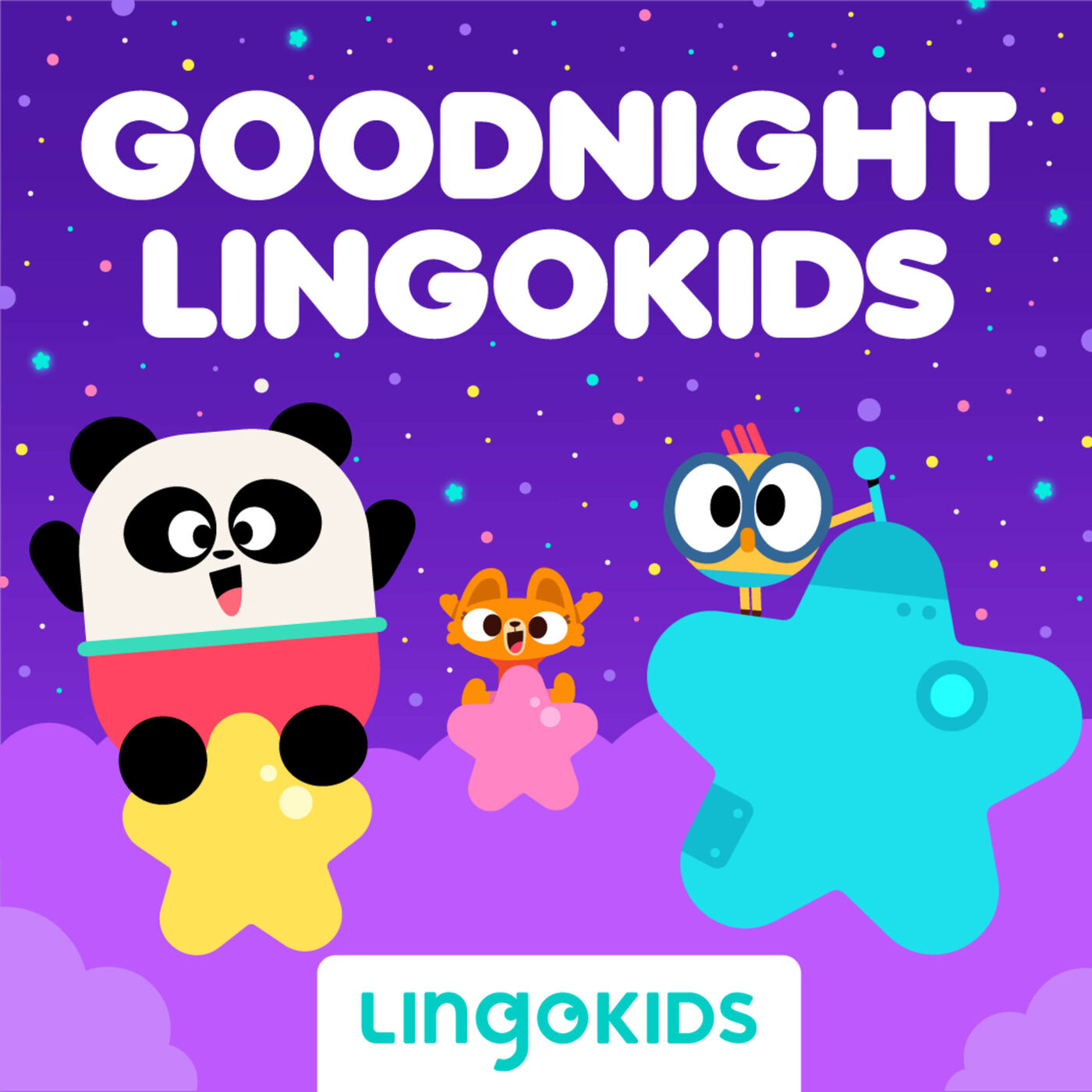 Goodnight, Lingokids: Twinkling stars