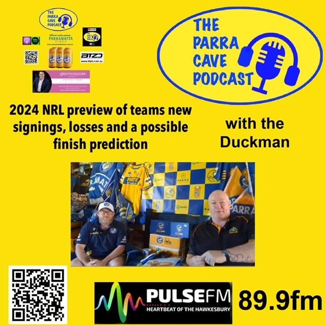 2024 NRL preview with the Duckman on Pulse FM 89.9fm