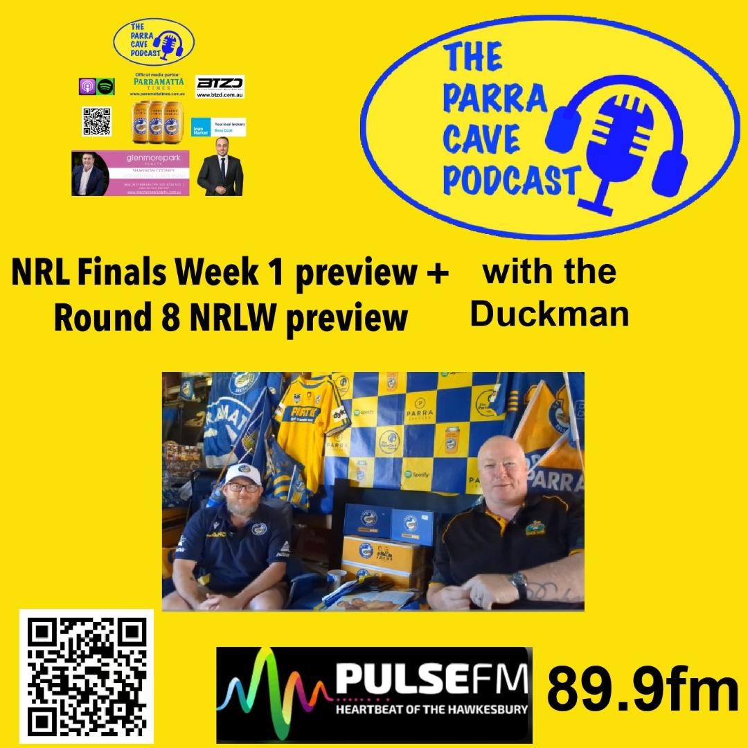 NRL Finals Week 1 chat with the Duckman Pulse Fm 89.9fm
