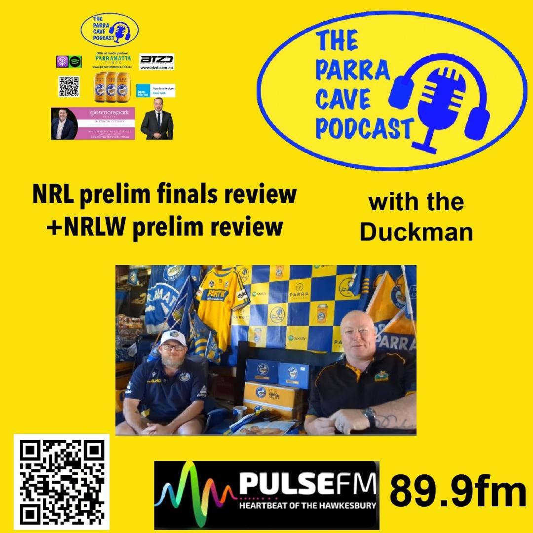 Prelim finals review on Pulse FM 89.9fm with the Duckman