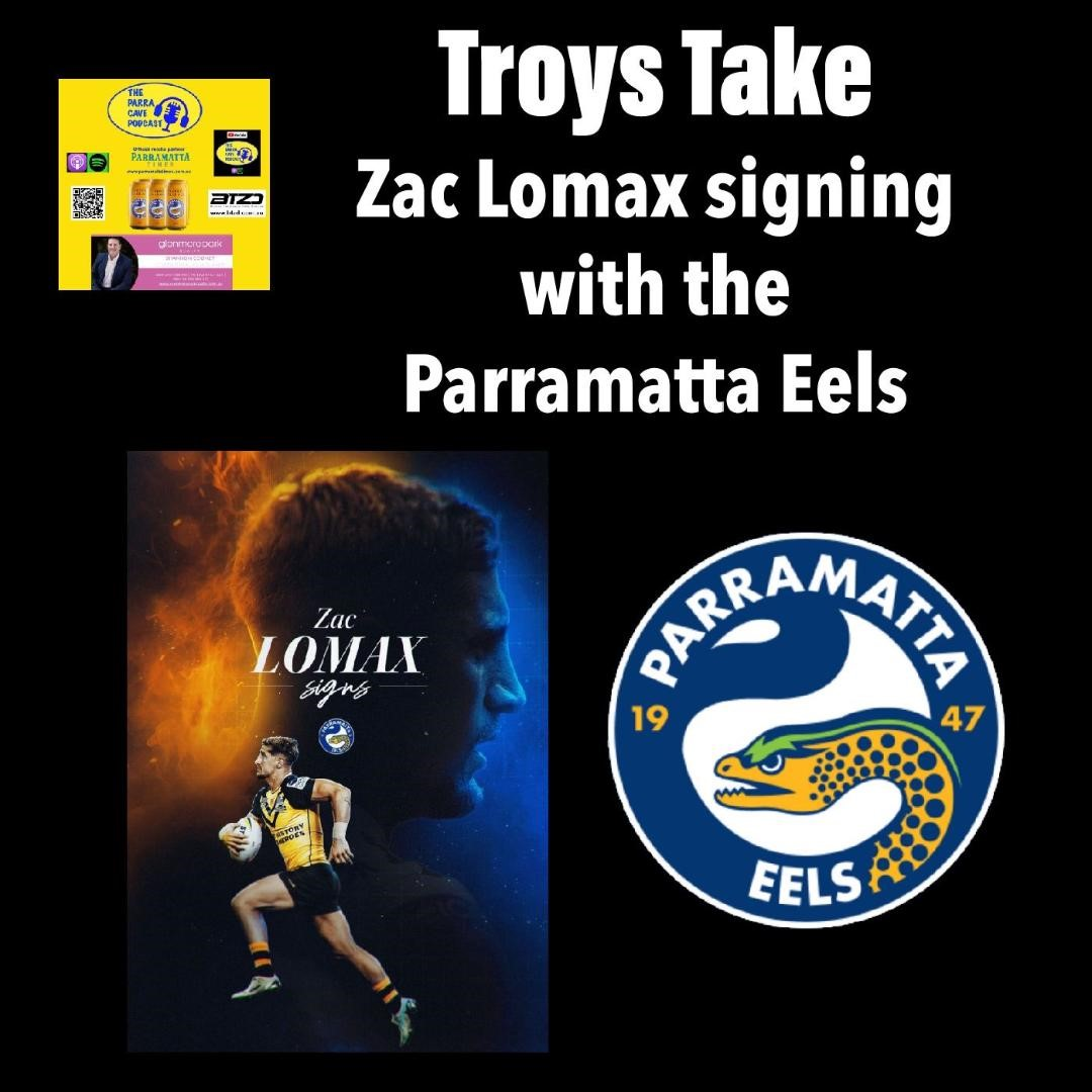Troys Take Zac Lomax signing at Eels