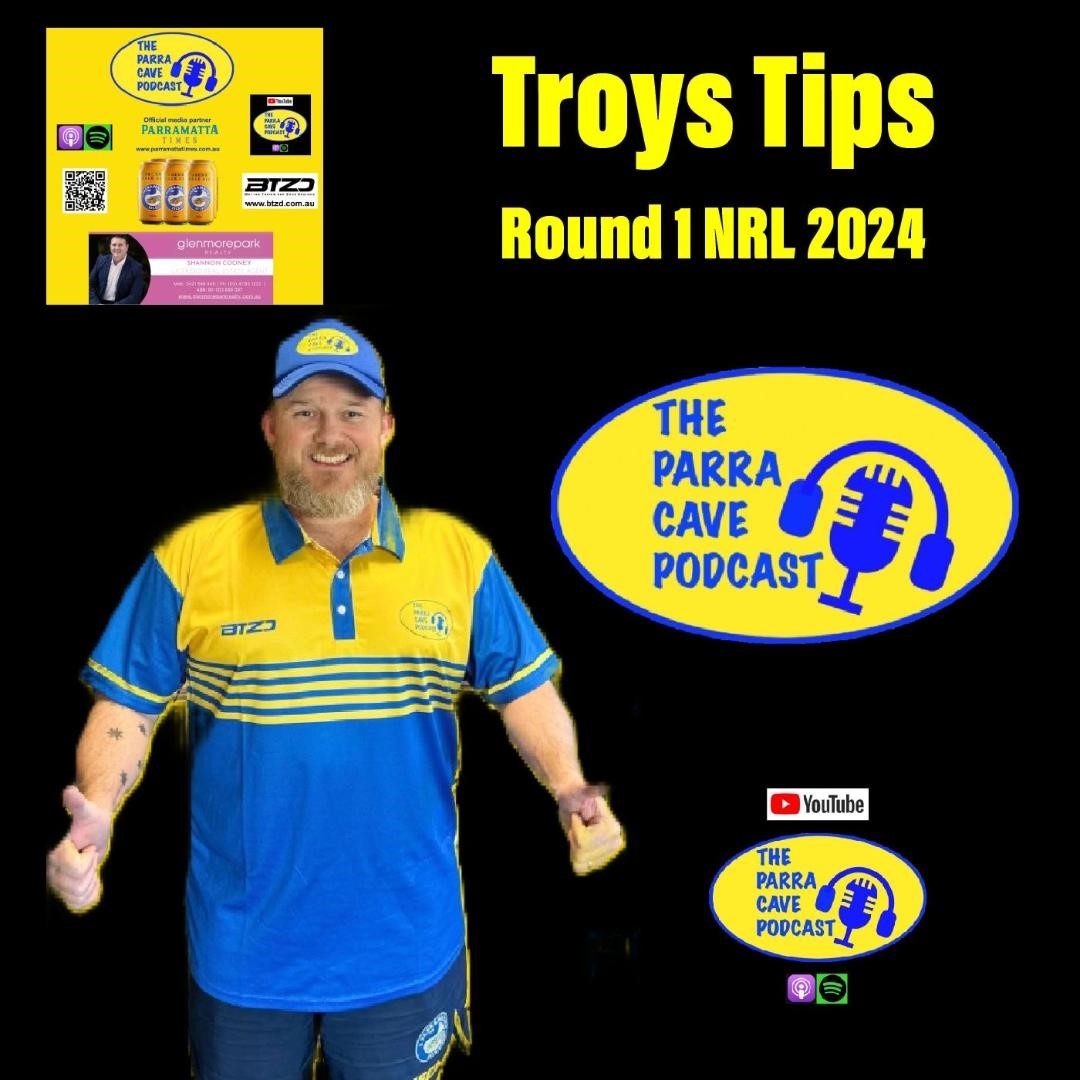 Troy Tips NRL Round 1 2024